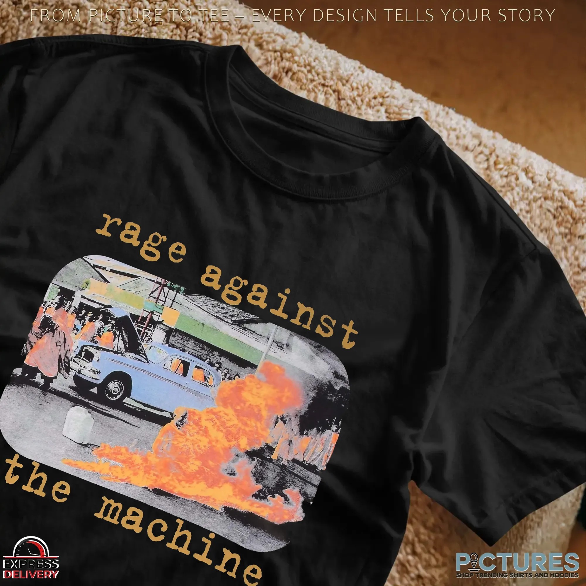 Rage Against The Machine Vintage Bootleg T Shirt