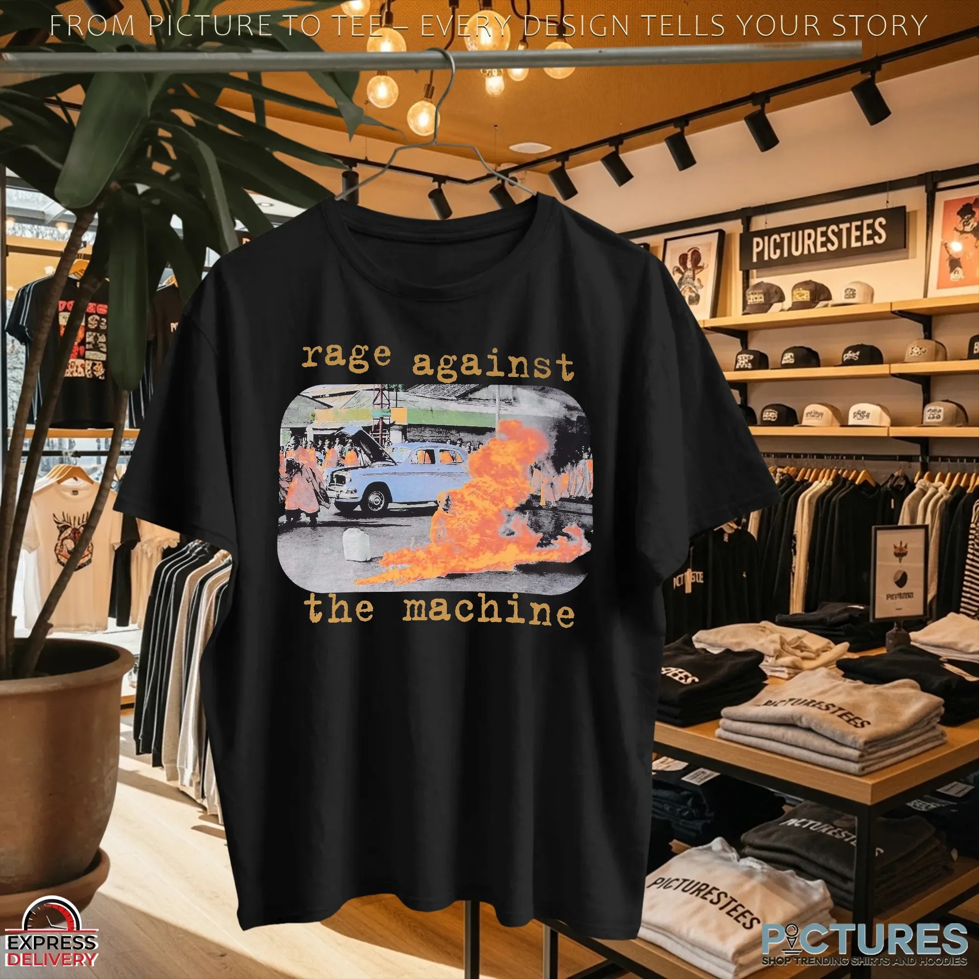 Rage Against The Machine Vintage Bootleg T Shirt