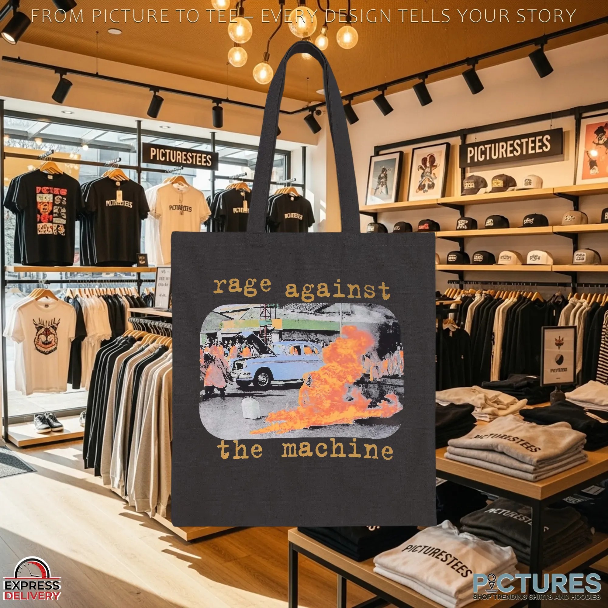 Rage Against The Machine Vintage Bootleg T Shirt