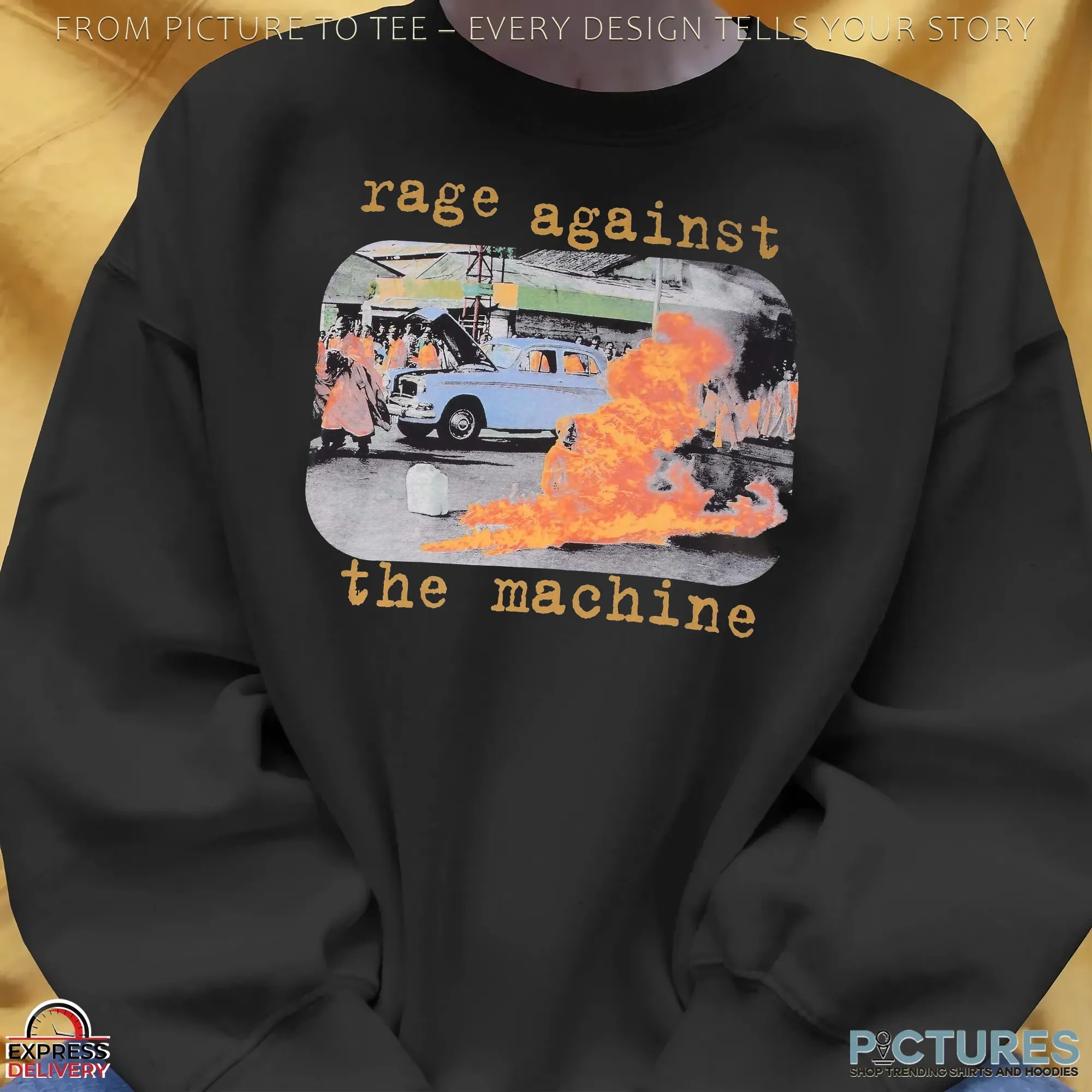 Rage Against The Machine Vintage Bootleg T Shirt