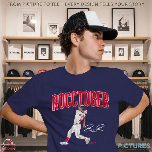 Rocctober Brayan Rocchio Cleveland Guardians Baseball T Shirt