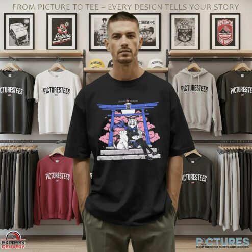 SAKURA TSUBASA BLOSSOM VIEWING T SHIRT