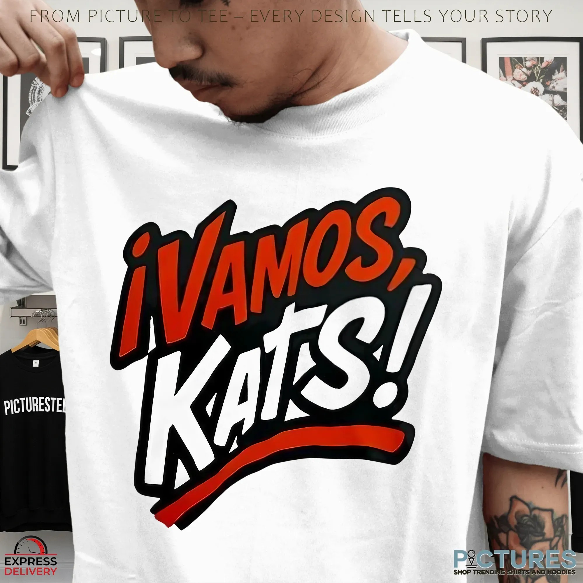 Sam Houston Bearkats Vamos Kats 2025 T Shirt Sam Houston Bearkats Vamos Kats 2025 T Shirt