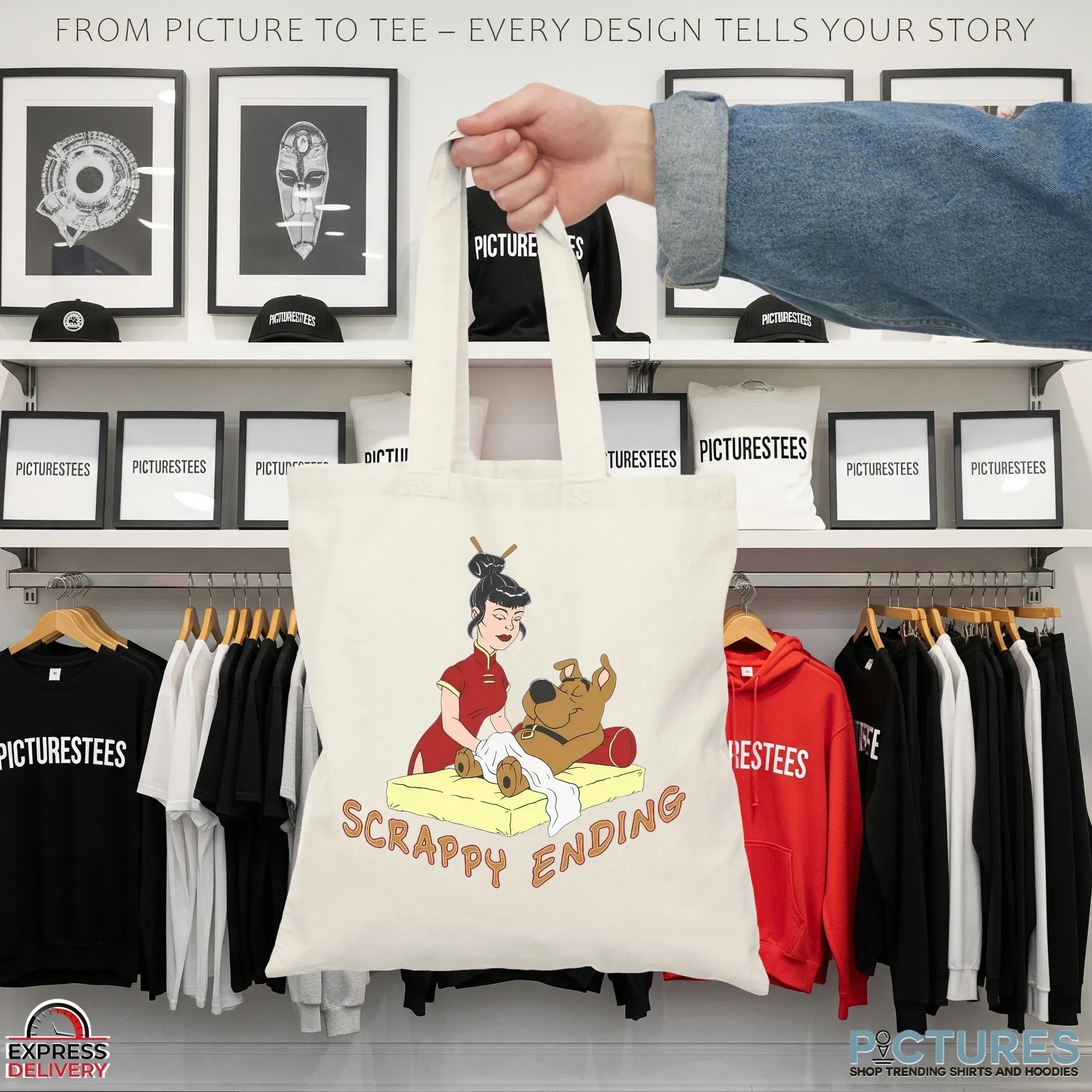 Scooby-Doo Scrappy Ending Massage Meme Parody T Shirt Scooby-Doo Scrappy Ending Massage Meme Parody T Shirt