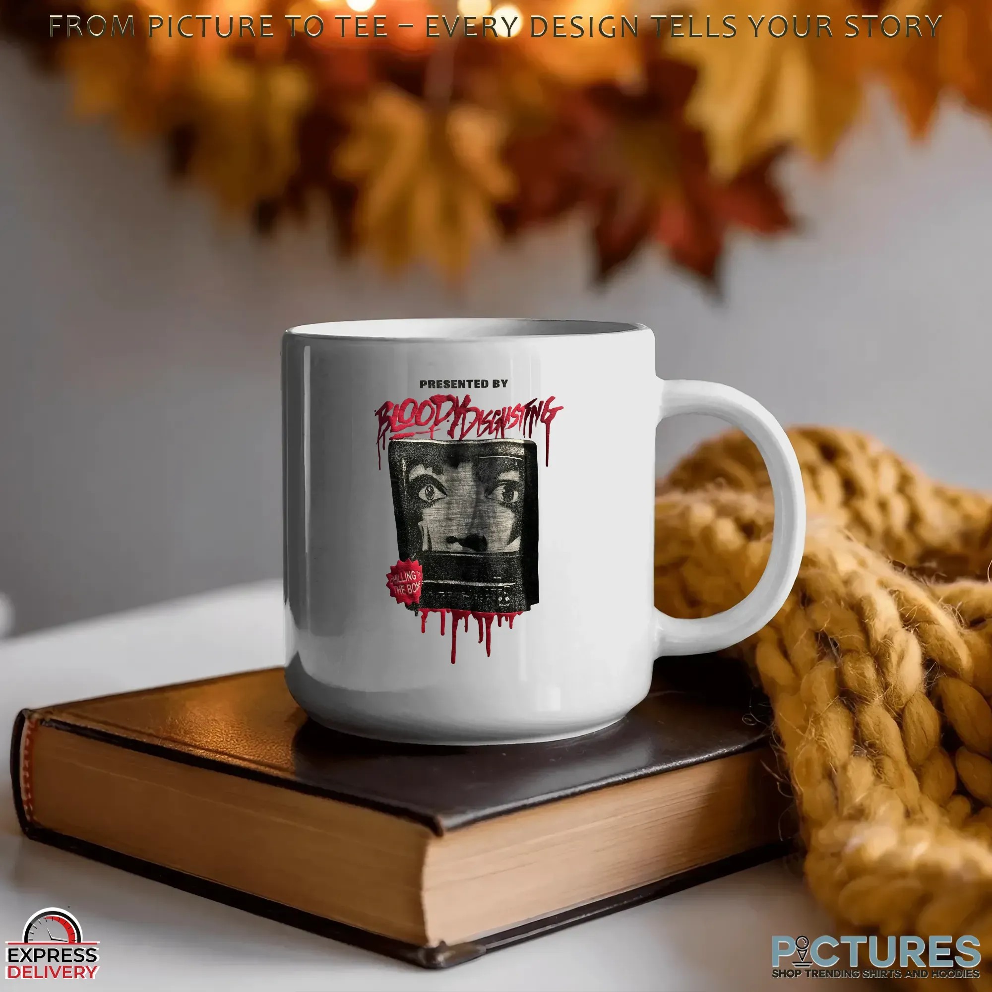 Scream X Bloody Disgusting Horror Movies Halloween Double Sided T Shirt