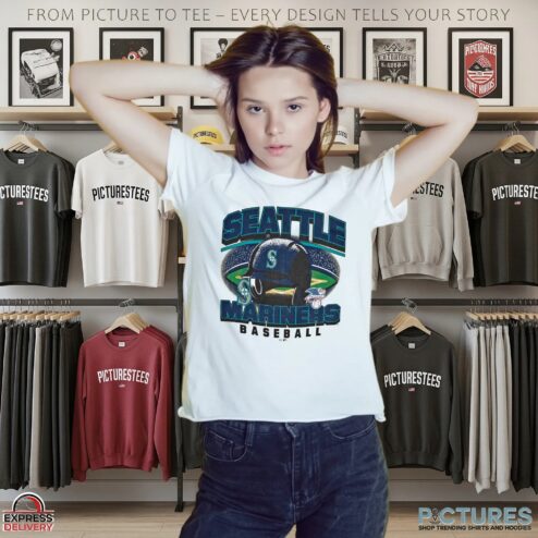 Sea!!!e Mar!ners Khaki Regional Foundation T-Shirt