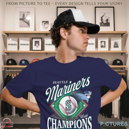 Seattle Mariners American League West Division Champions 2025 T Shirt