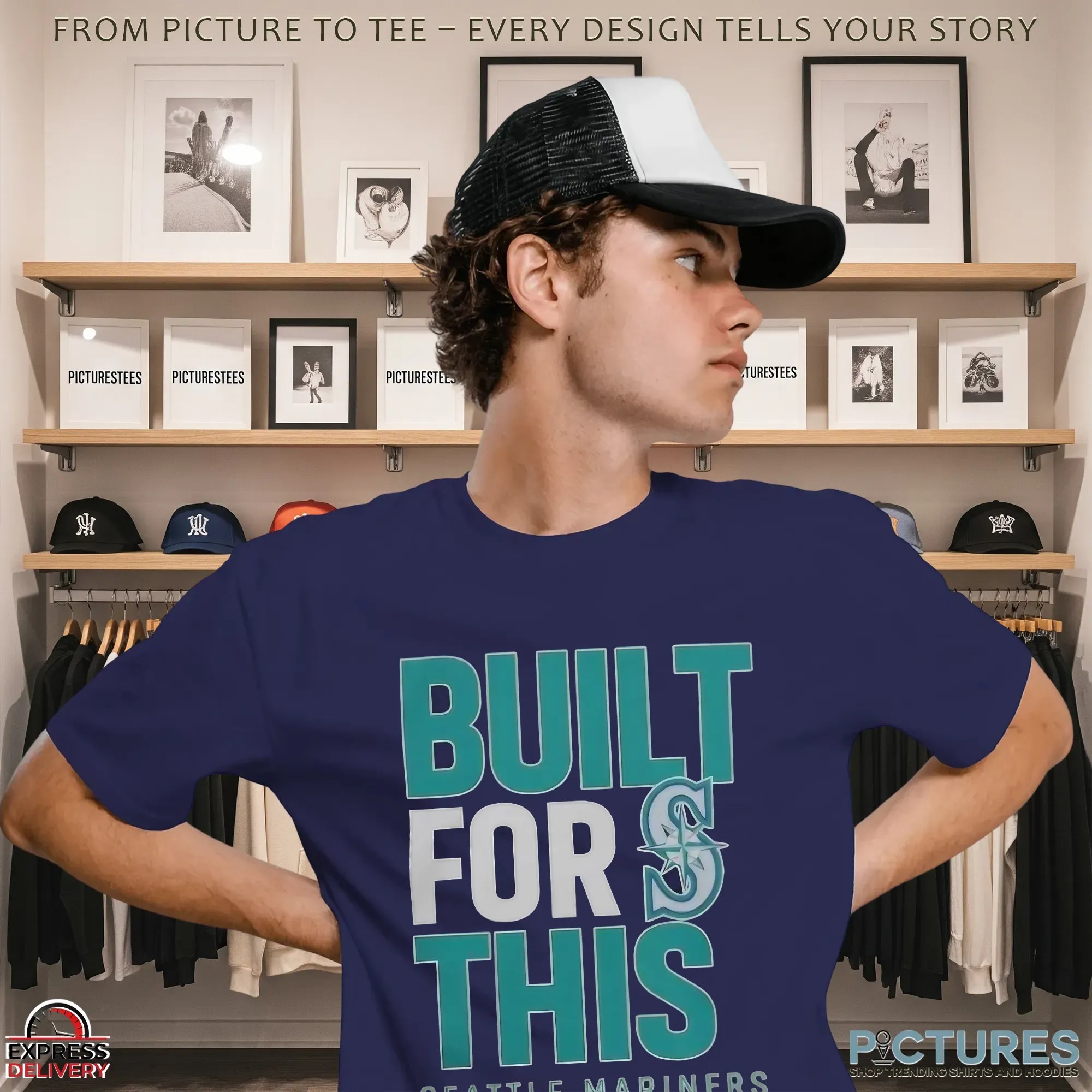 Seattle Mariners Built For This MLB Postseason 2025 T Shirt