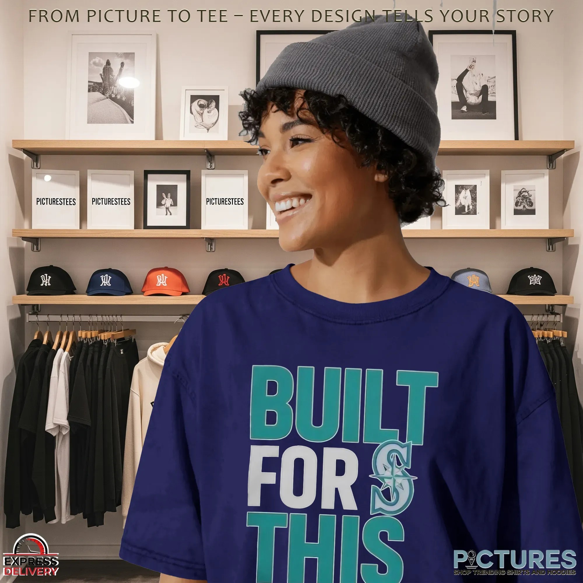 Seattle Mariners Built For This MLB Postseason 2025 T Shirt