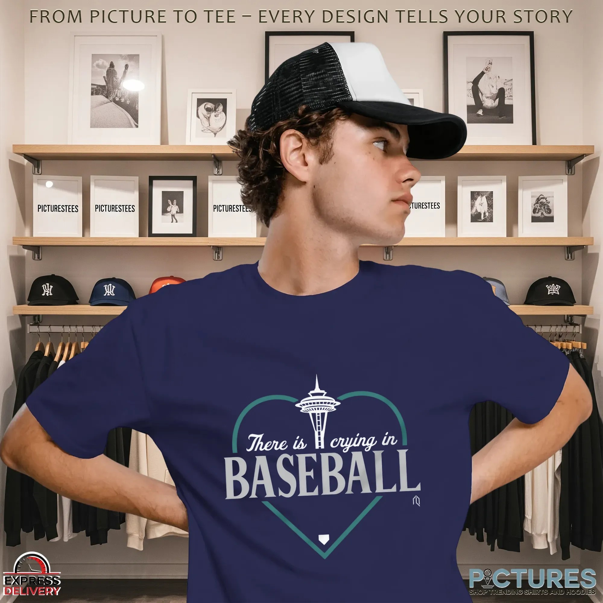 Seattle Mariners There Is Crying In Baseball T Shirt