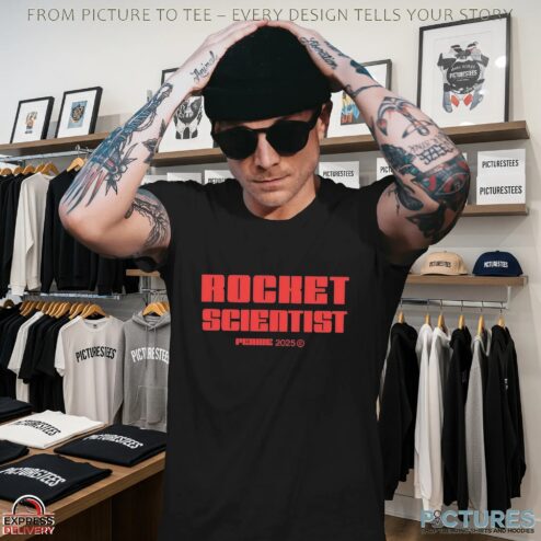 Seeing Sam wearing the Rocket scientist tshirt