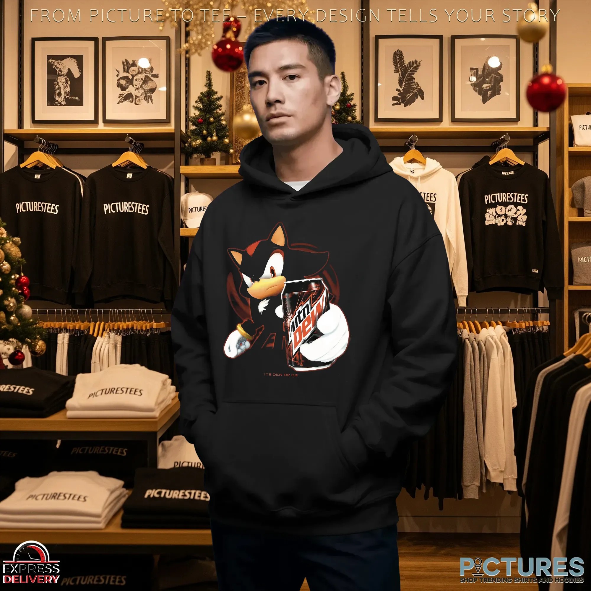 Shadow The Hedgehog Mountain Dew Energy Its Dew Or Die Sonic Mashup T Shirt Shadow The Hedgehog Mountain Dew Energy Its Dew Or Die Sonic Mashup T Shirt