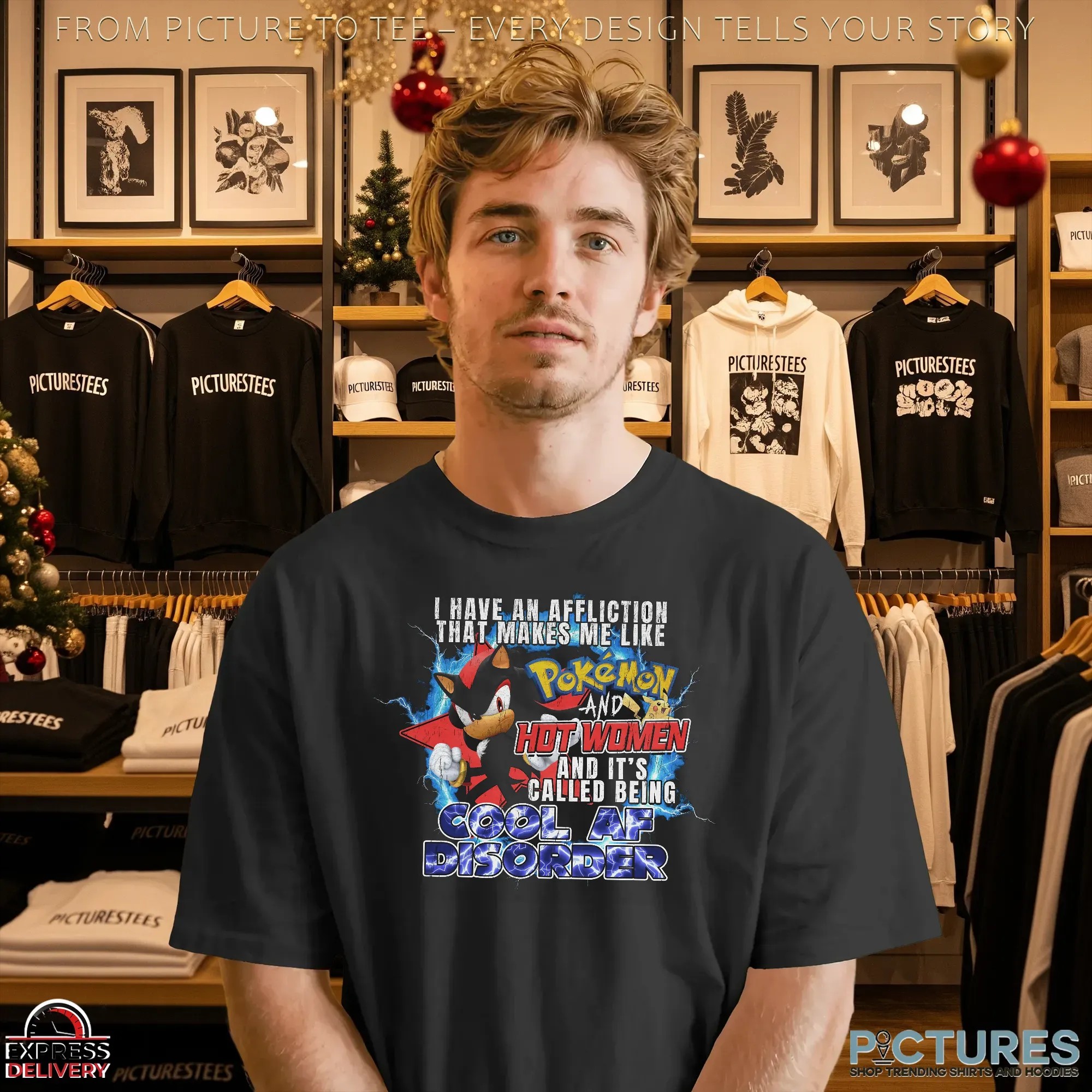 Shadow The Hedgehog Pokemon And Hot Women And It's Called Being Cool Af Disorder T Shirt Shadow The Hedgehog Pokemon And Hot Women And It's Called Being Cool Af Disorder T Shirt
