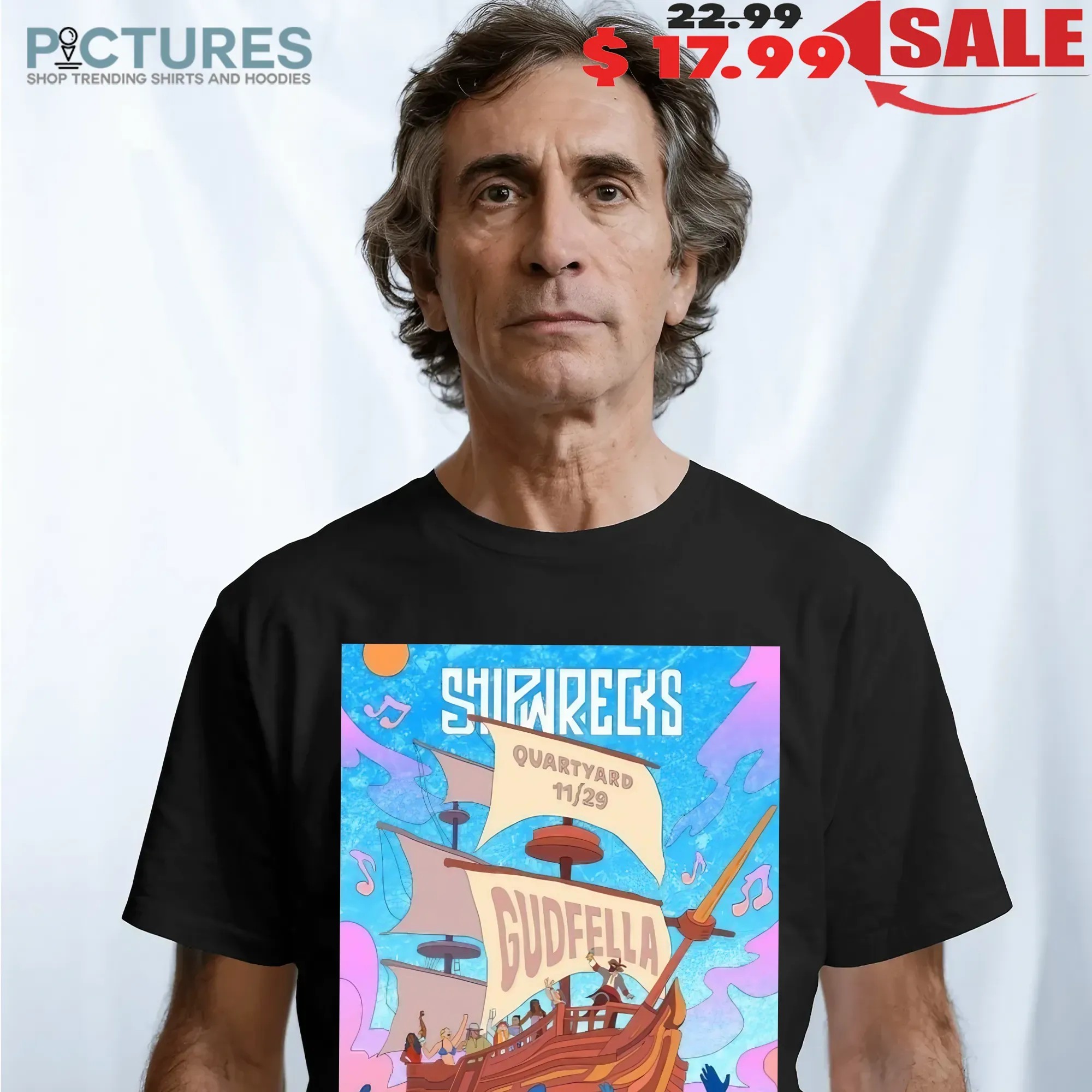 Shipwrecks Music Fest Quartyard in San Diego CA Nov 29 2025 T-Shirts Shipwrecks Music Fest Quartyard in San Diego CA Nov 29 2025 T-Shirts