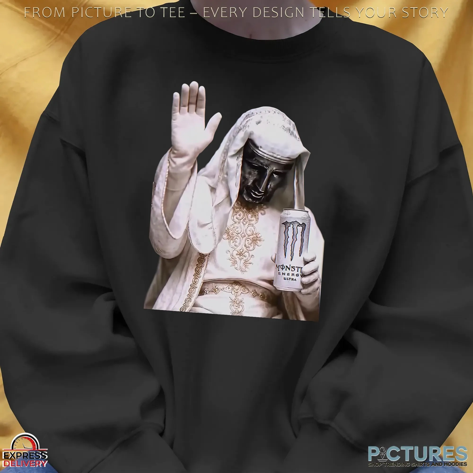 Silver Mask King Baldwin IV White Monster Ultra Energy Meme T Shirt Silver Mask King Baldwin IV White Monster Ultra Energy Meme T Shirt