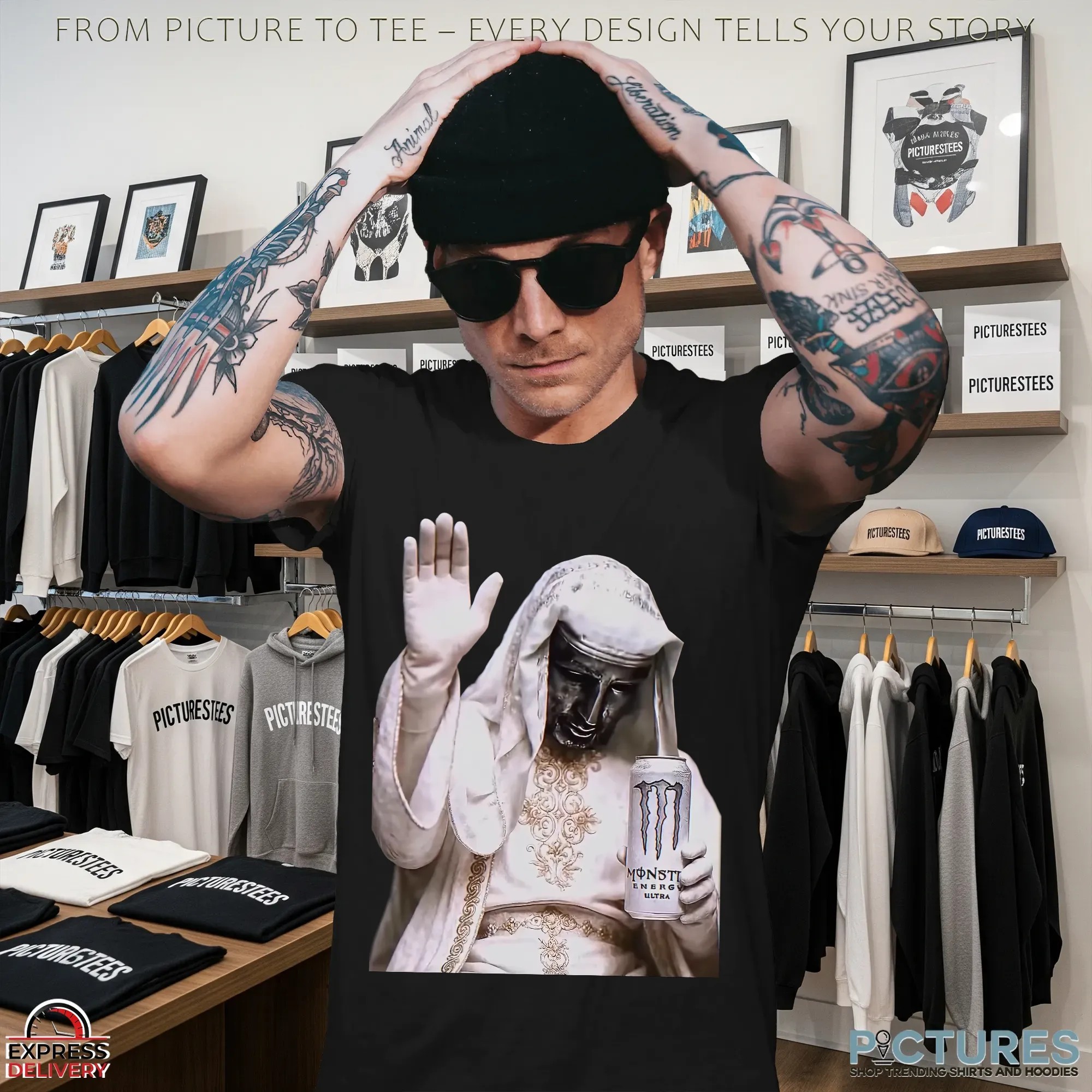 Silver Mask King Baldwin IV White Monster Ultra Energy Meme T Shirt Silver Mask King Baldwin IV White Monster Ultra Energy Meme T Shirt