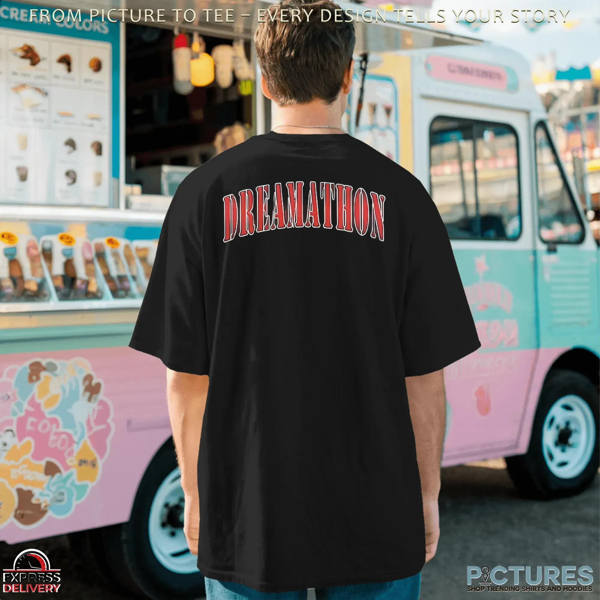 Skyy Moore Wearing Fred Warner Dreamathon Shirt_2 Skyy Moore Wearing Fred Warner Dreamathon Shirt 1 Picturestees Customized Gifts