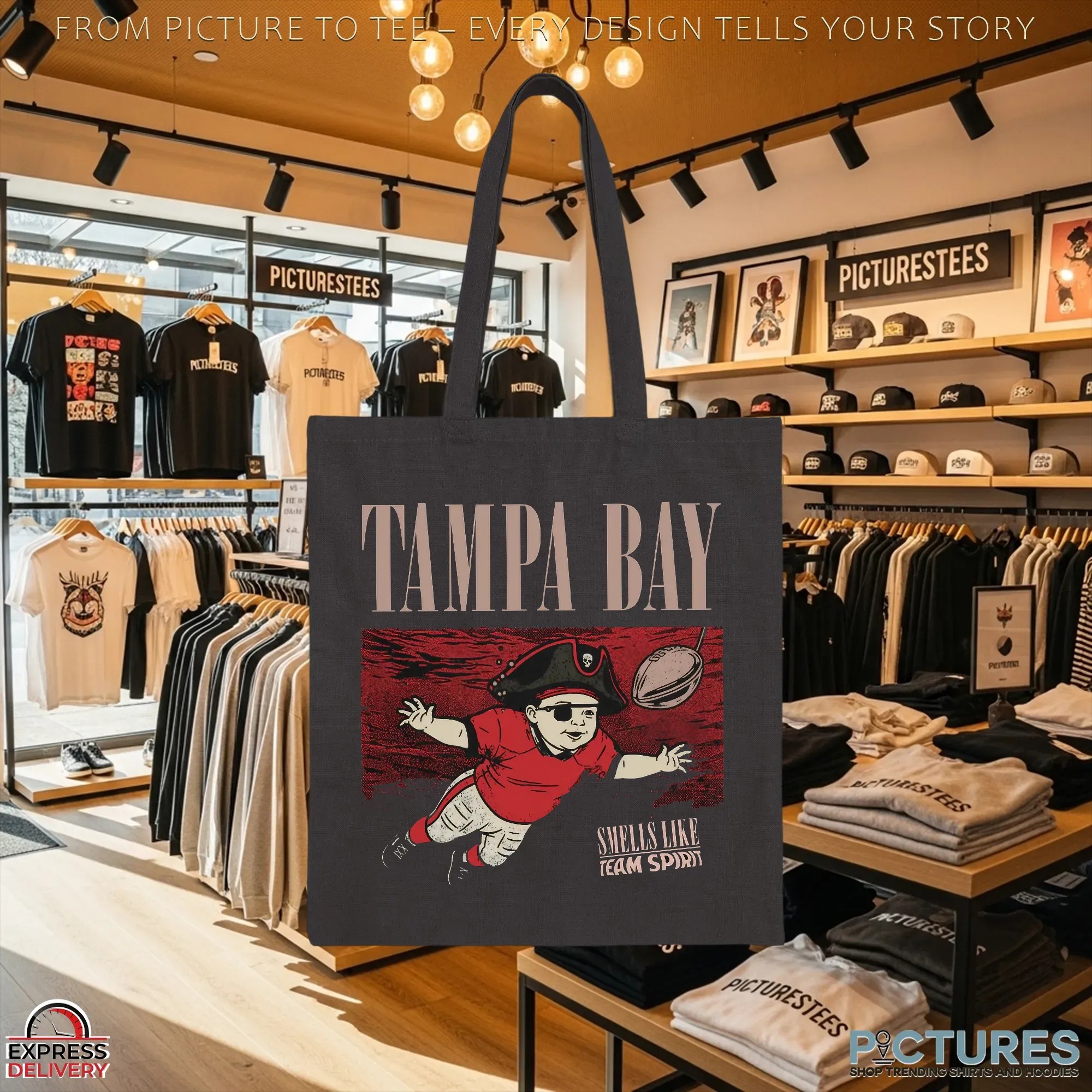 Smells Like Team Spirit Tampa Bay Nirvana Nevermind Parody T Shirt Smells Like Team Spirit Tampa Bay Nirvana Nevermind Parody T Shirt
