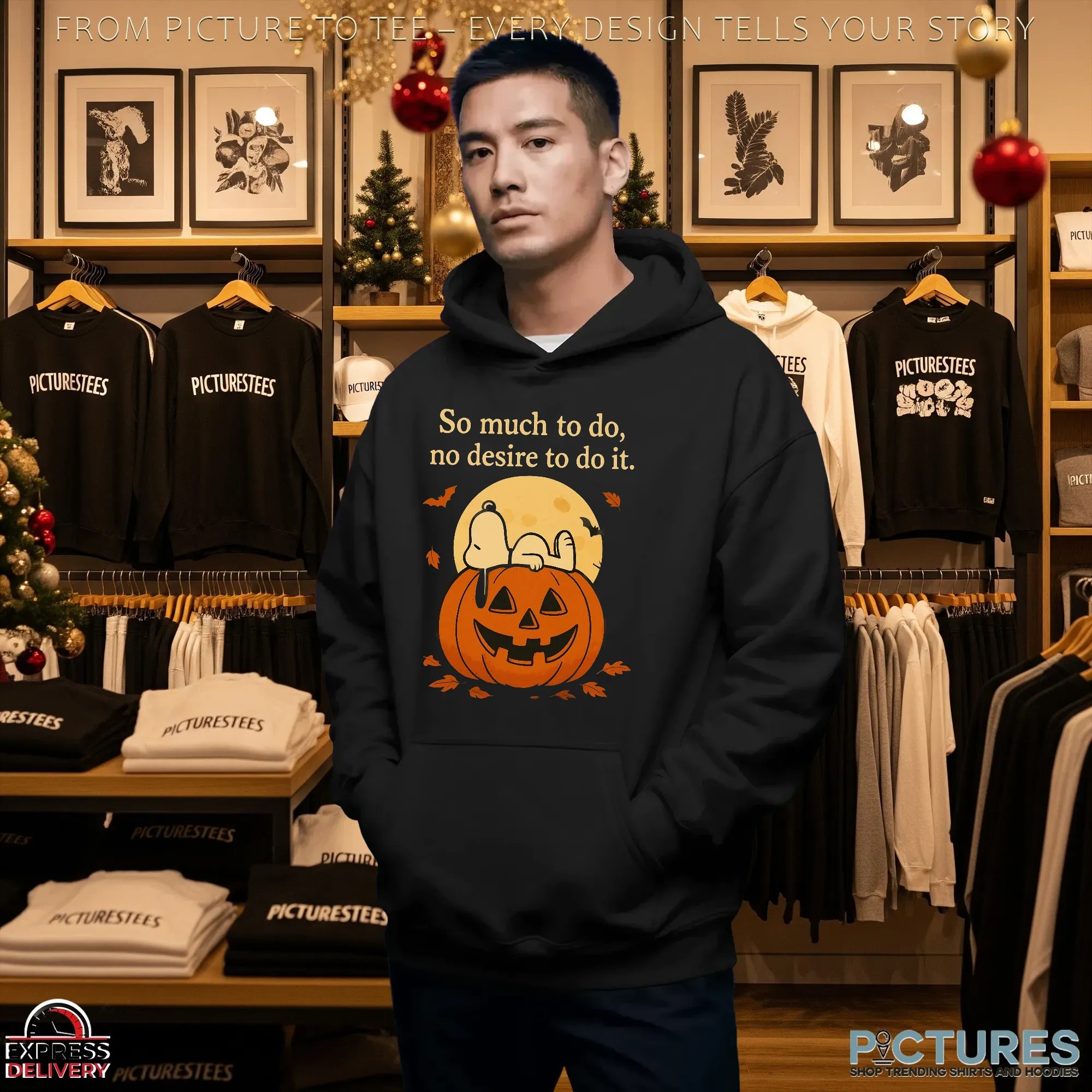 Snoopy Halloween So Much To Do, No Desire To Do T Shirt
