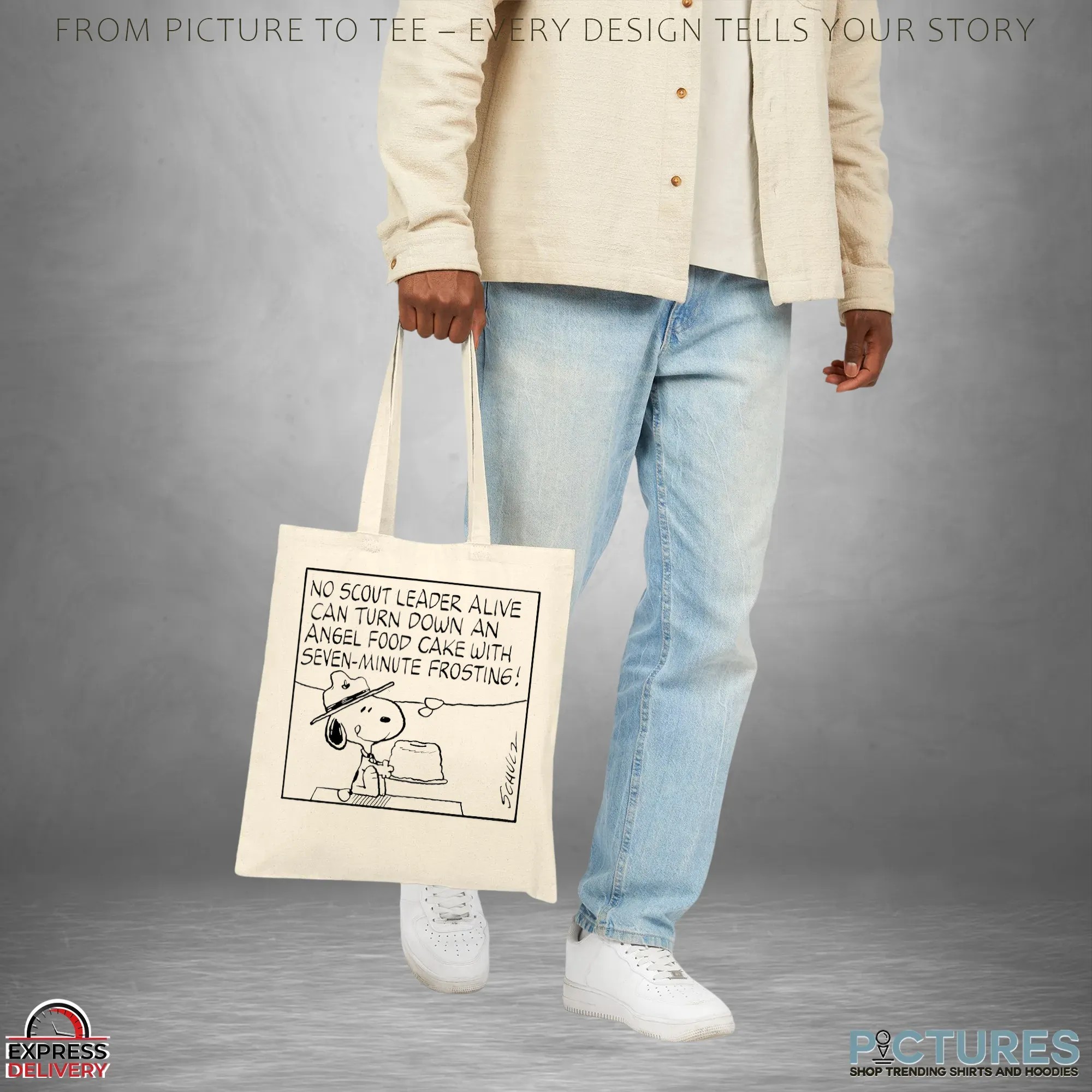 Snoopy No Scout Leader Alive Can Turn Down An Angel Food Cake With Seven Minute Frosting The Peanuts Meme T Shirt Snoopy No Scout Leader Alive Can Turn Down An Angel Food Cake With Seven Minute Frosting The Peanuts Meme T Shirt