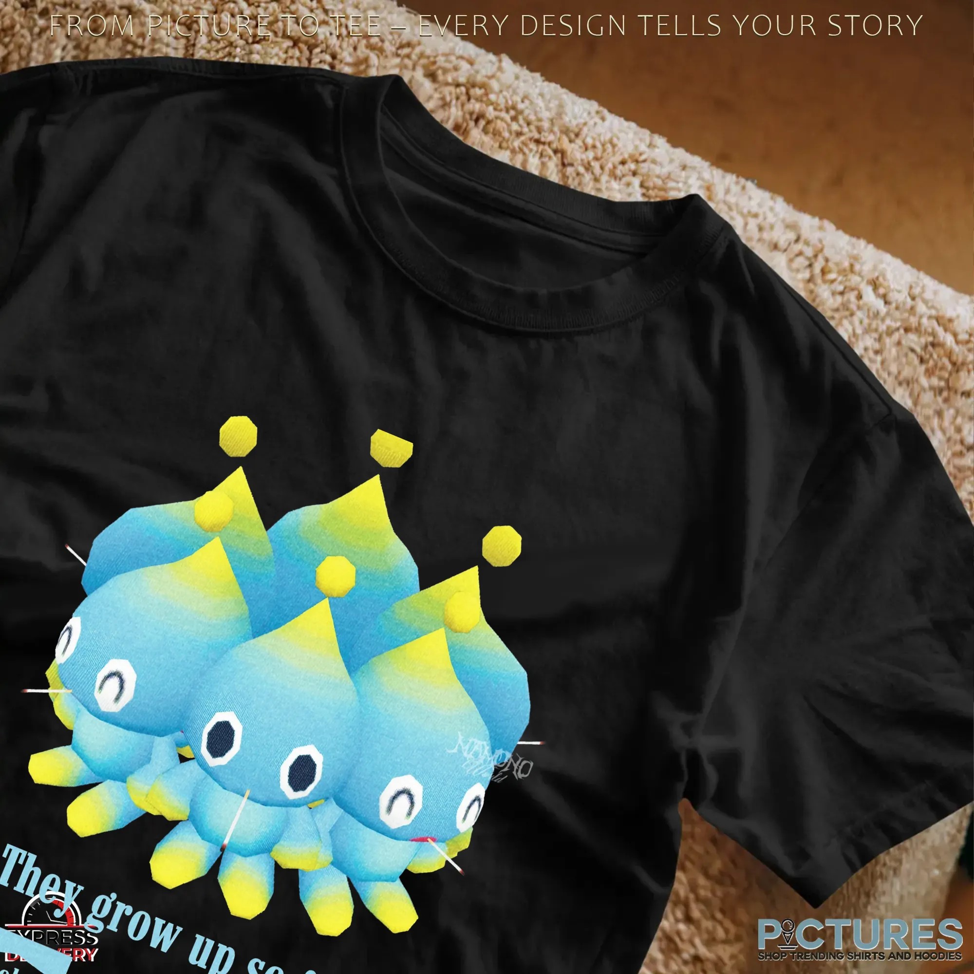 Sonic Chaoboro They Grow Up So Fast Parody T Shirt