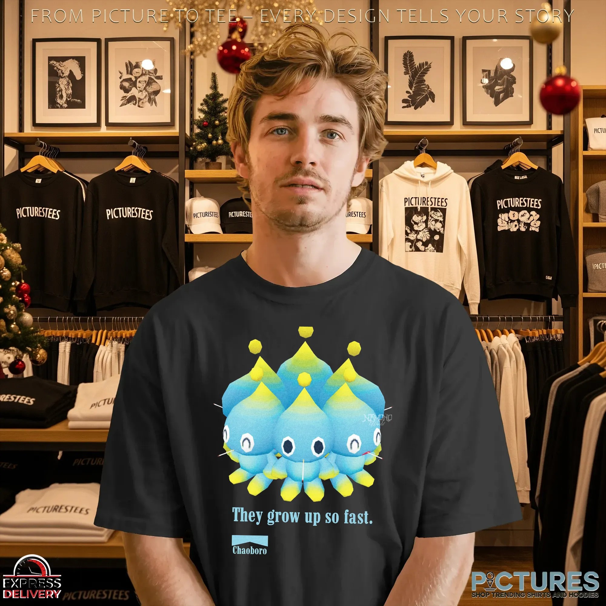 Sonic Chaoboro They Grow Up So Fast Parody T Shirt