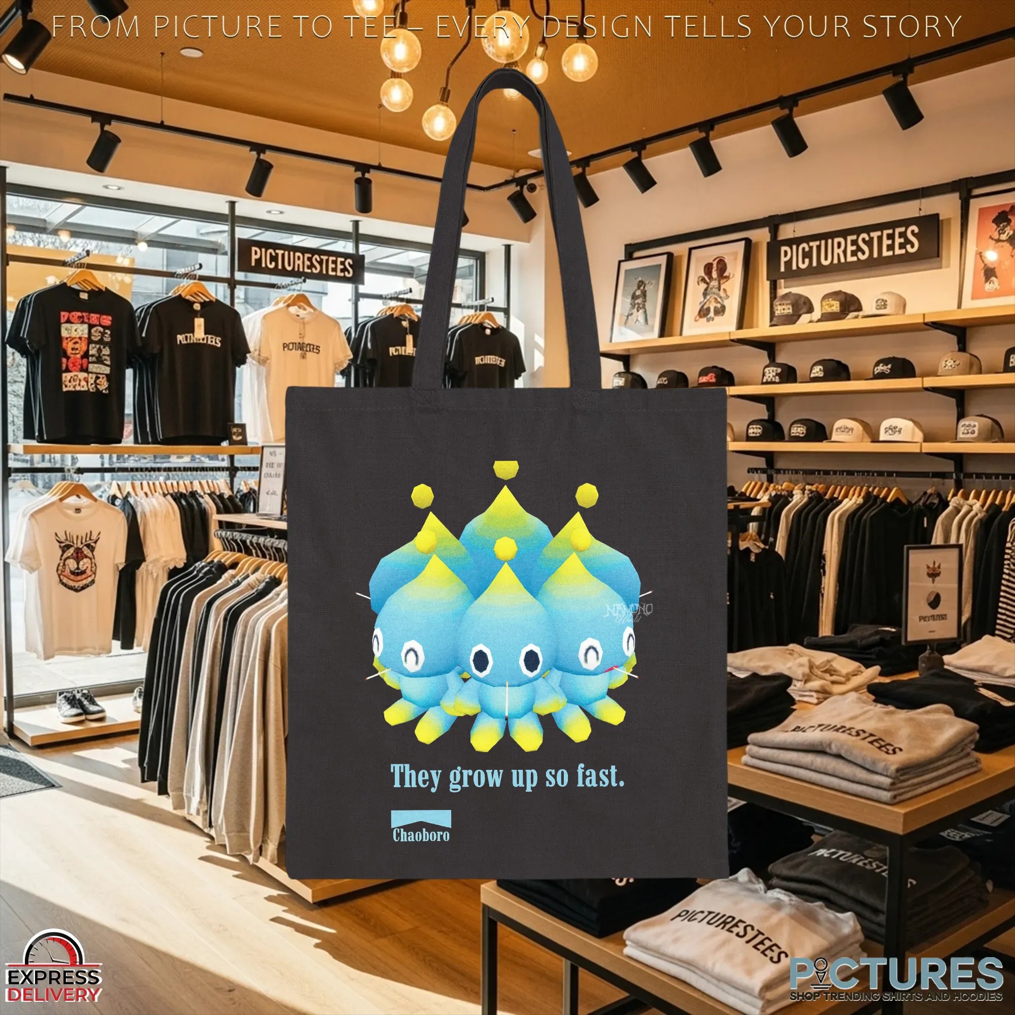 Sonic Chaoboro They Grow Up So Fast Parody T Shirt
