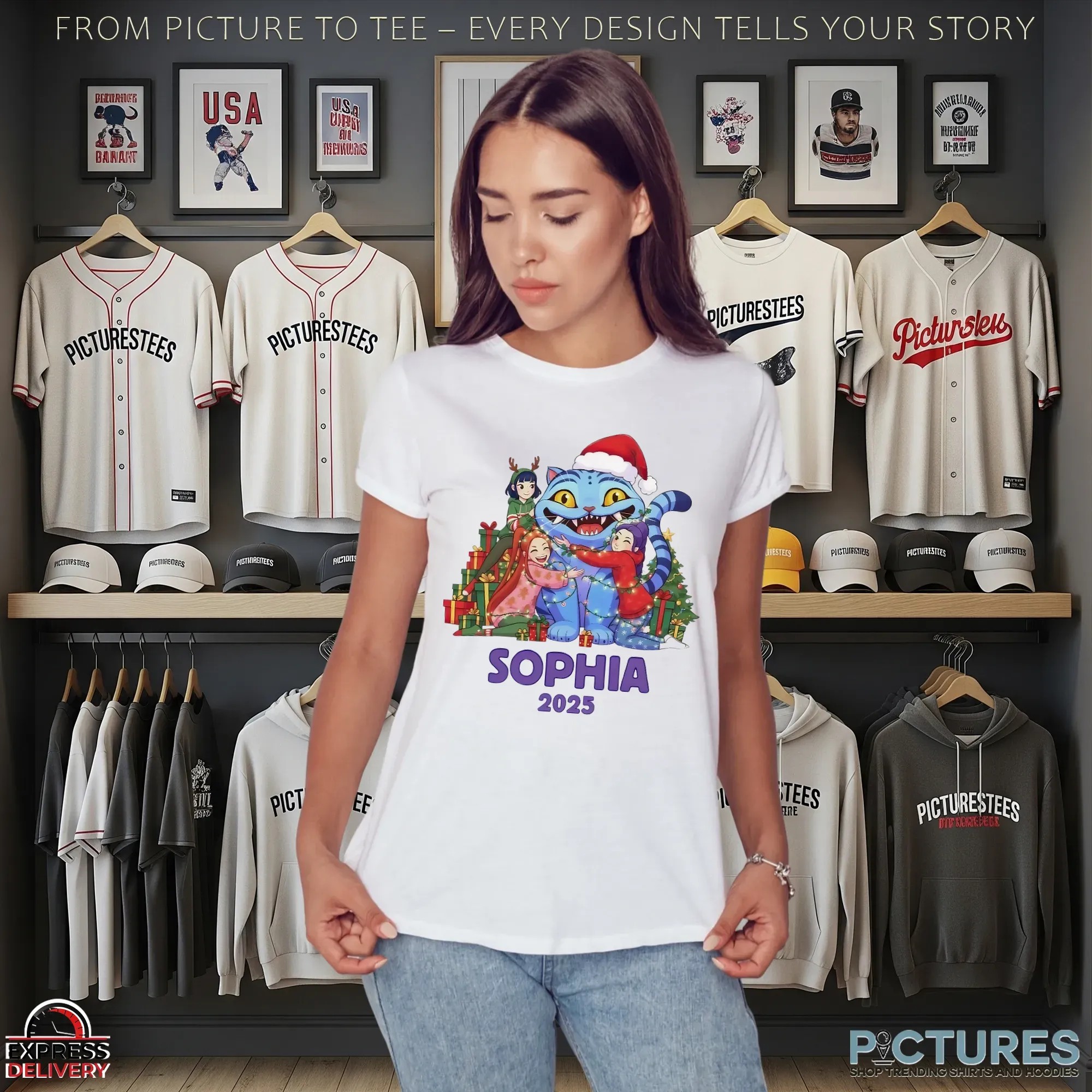 Sophia Demon Hunters Personalized Kpop Christmas 2025 T Shirt