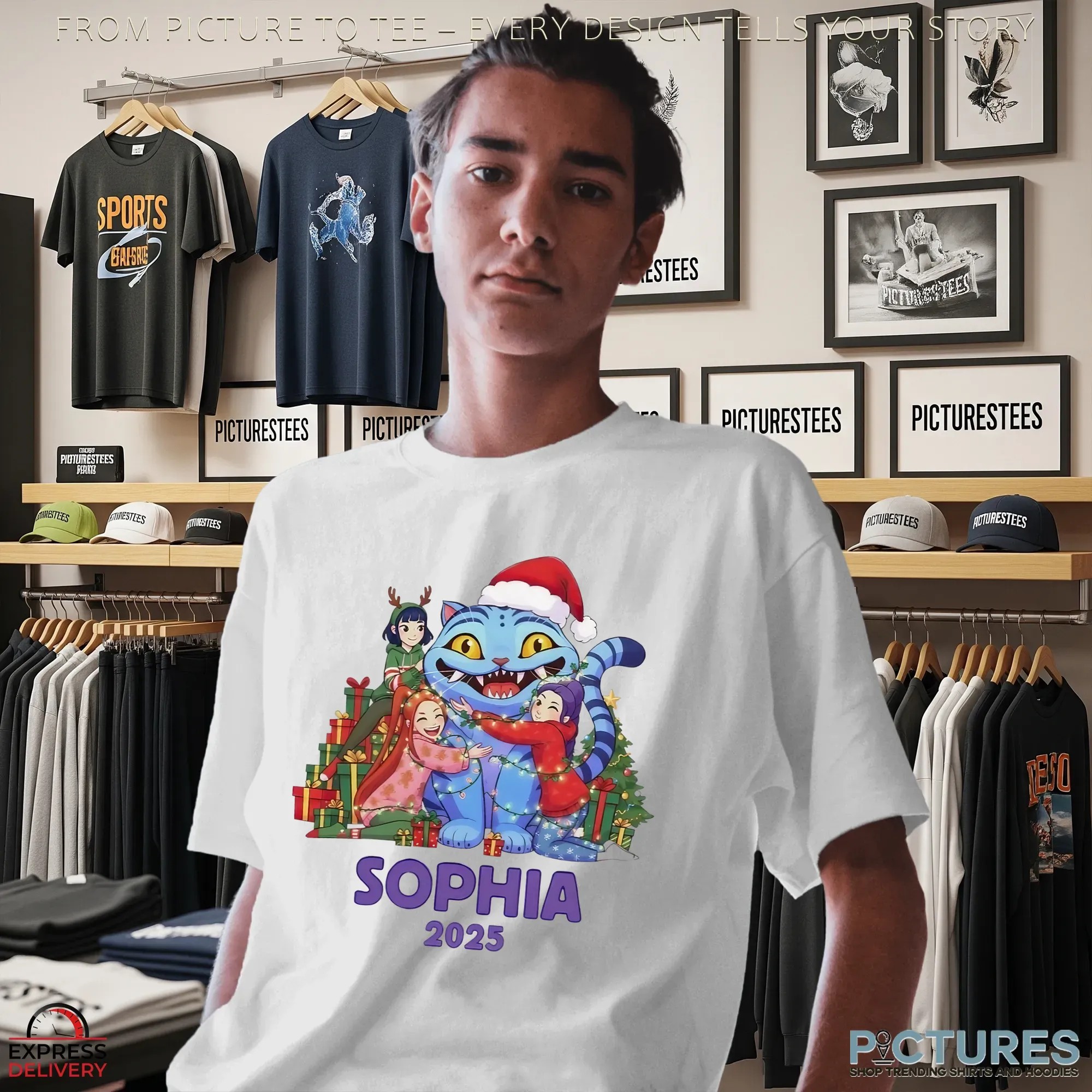 Sophia Demon Hunters Personalized Kpop Christmas 2025 T Shirt Sophia Demon Hunters Personalized Kpop Christmas 2025 T Shirt
