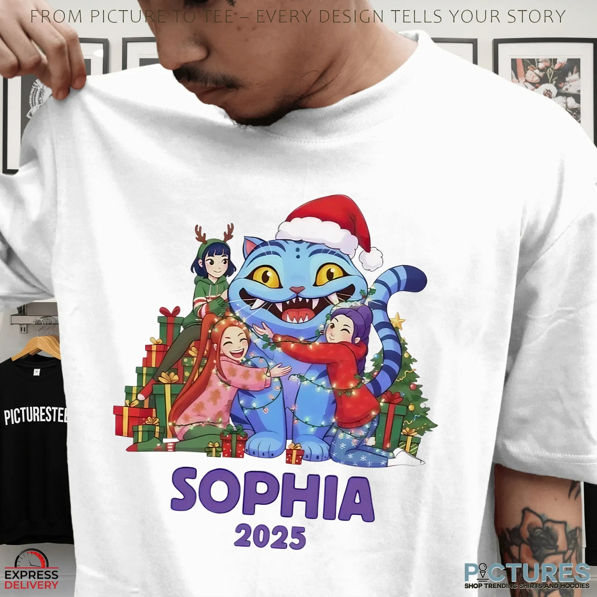 Sophia Demon Hunters Personalized Kpop Christmas 2025 T Shirt Sophia Demon Hunters Personalized Kpop Christmas 2025 T Shirt