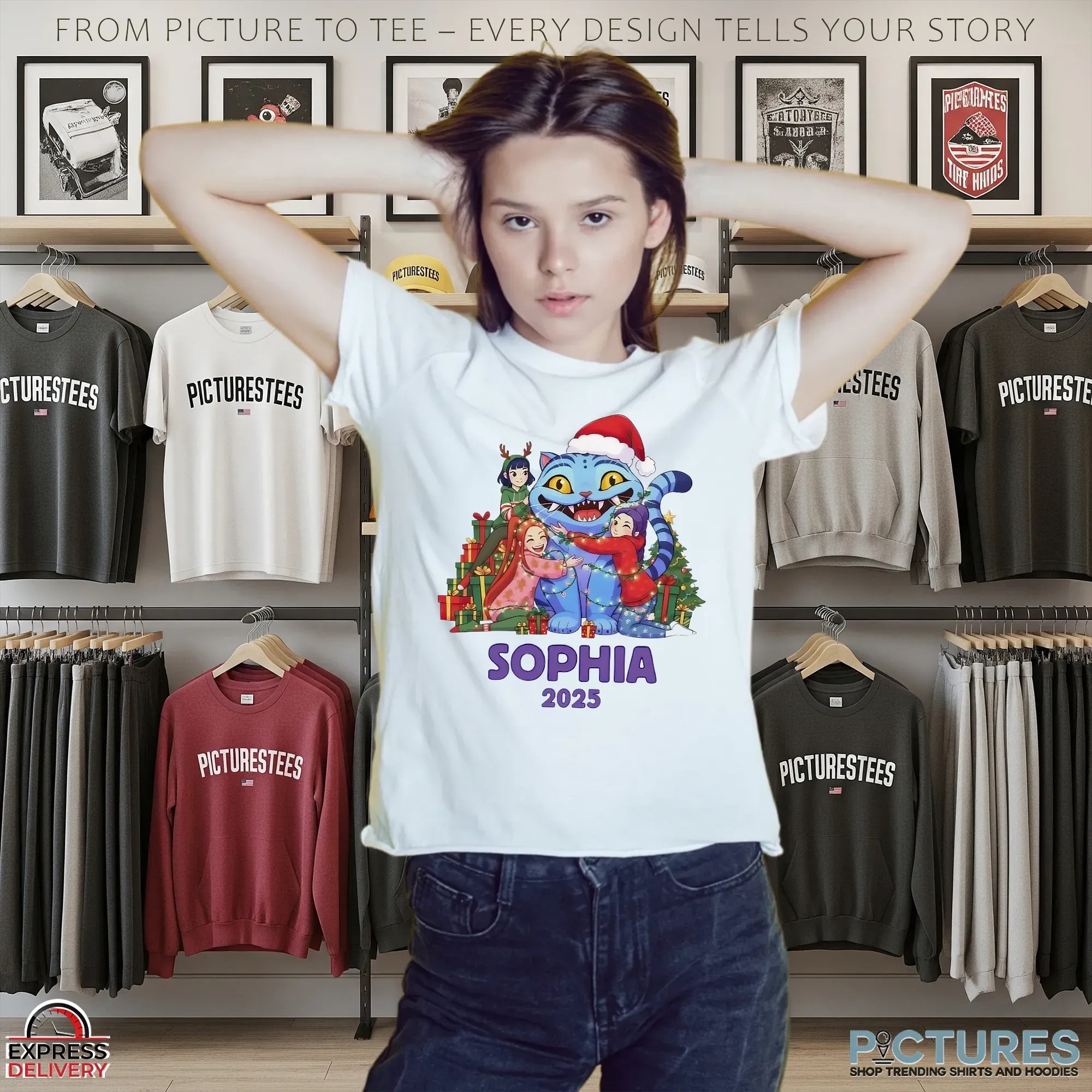 Sophia Demon Hunters Personalized Kpop Christmas 2025 T Shirt Sophia Demon Hunters Personalized Kpop Christmas 2025 T Shirt