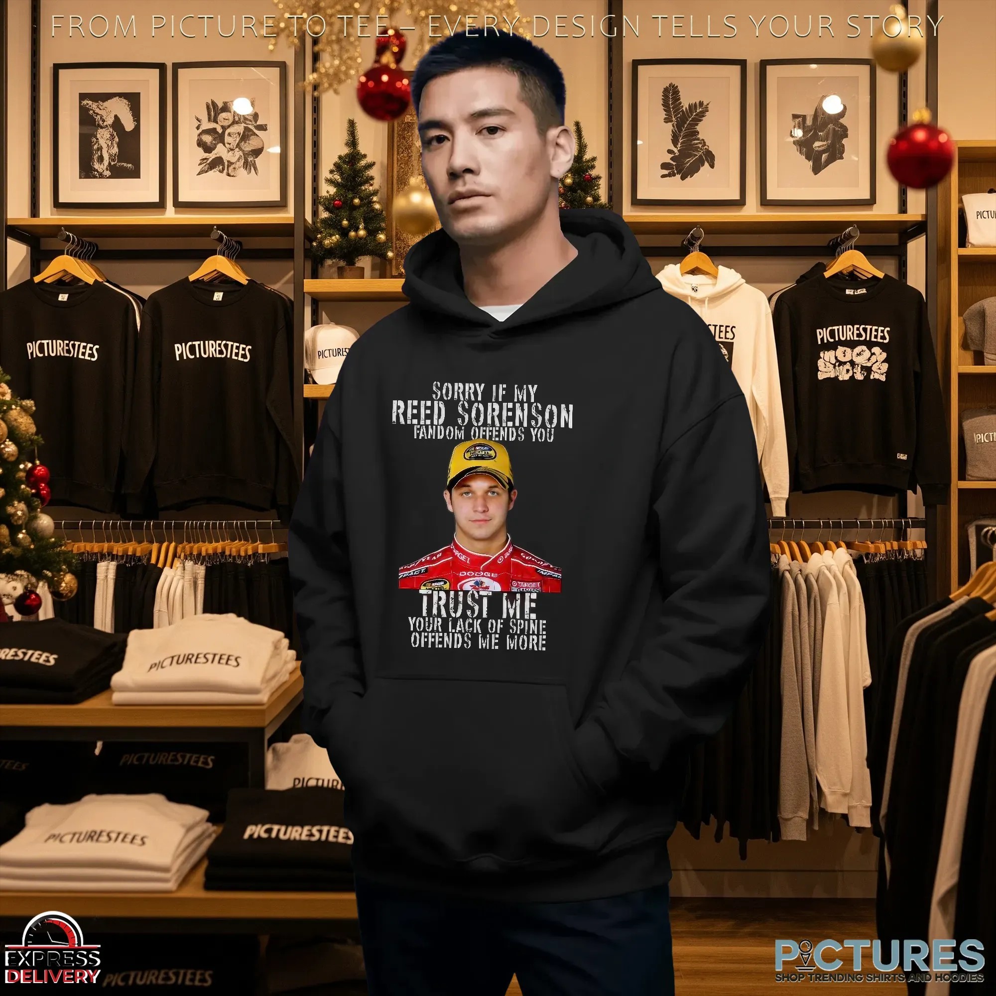 Sorry If My Reed Sorenson Fandom Offends You Target Trust Me Your Lack Of Spine Offends Me More T Shirt