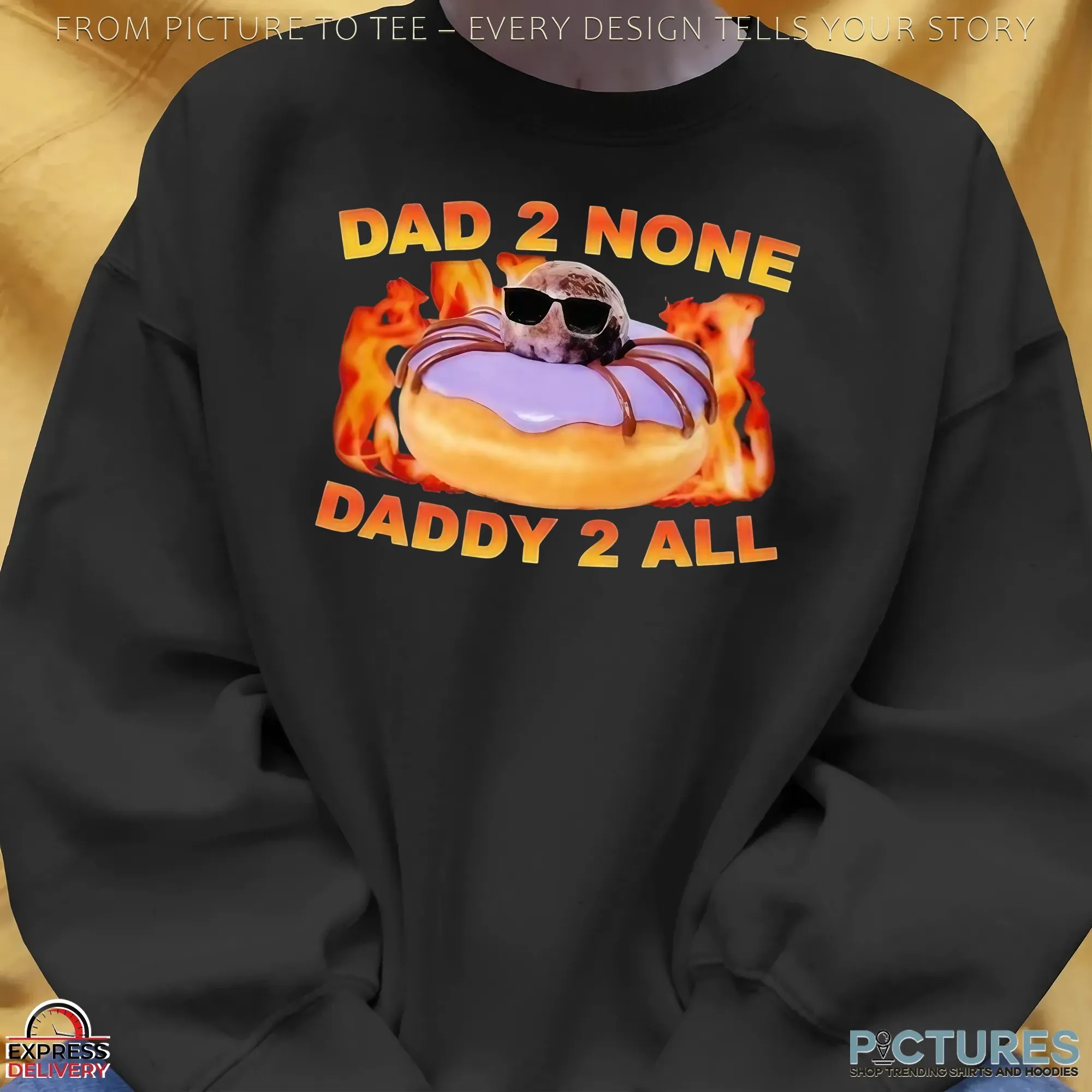 Spidey Dad 2 None Daddy 2 All Dunkin' Donuts Graphic T Shirt