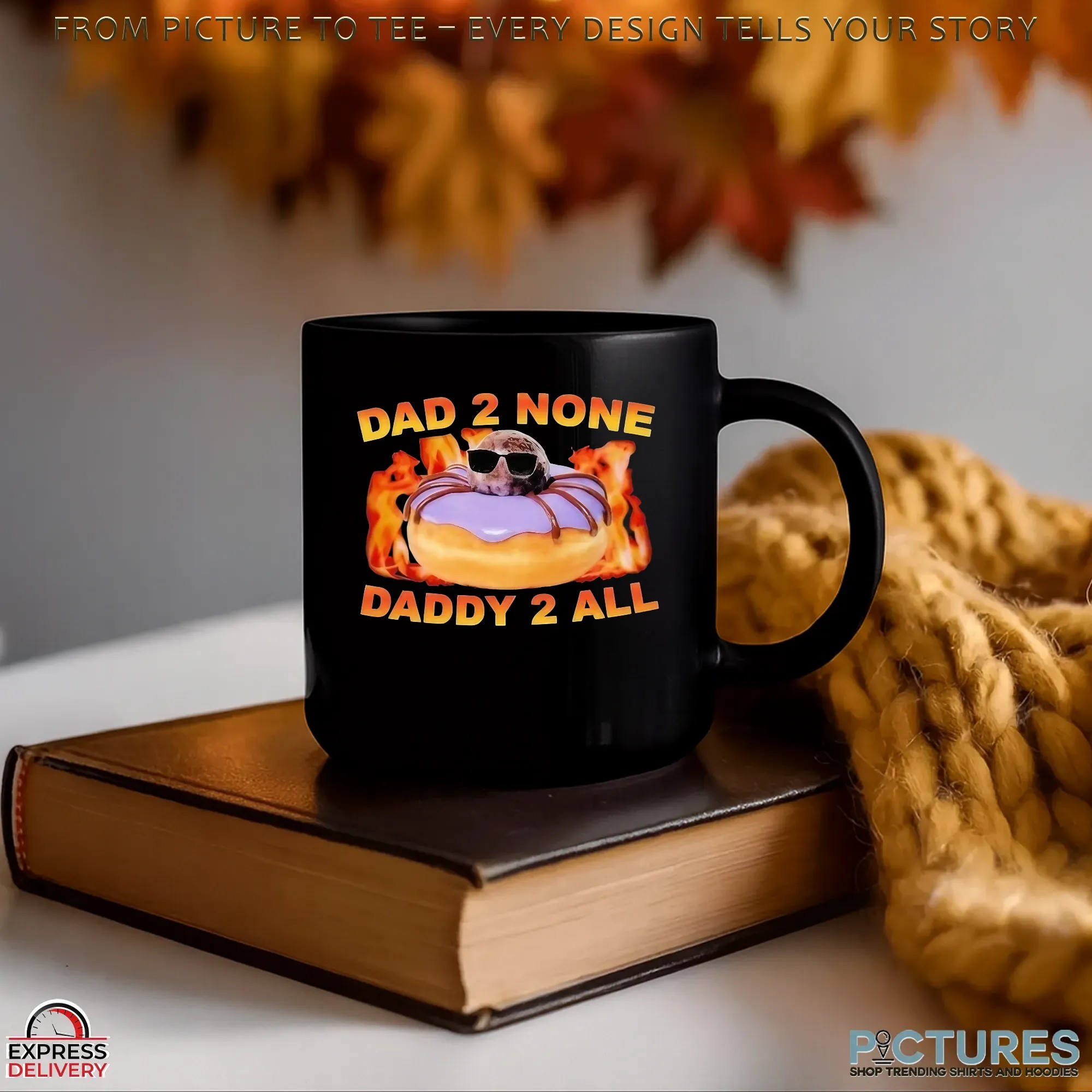 Spidey Dad 2 None Daddy 2 All Dunkin' Donuts Graphic T Shirt