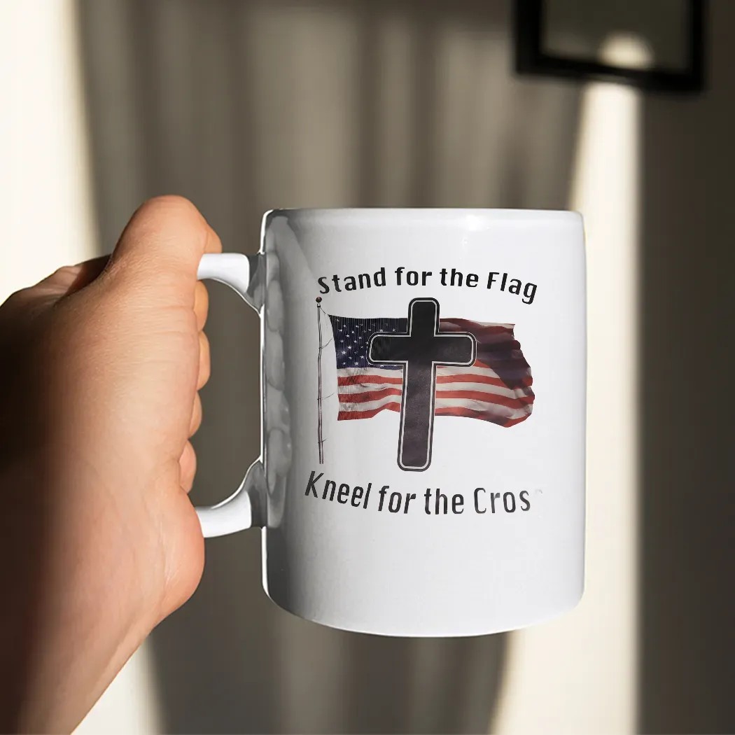 Stand For The Flag Kneel For The Cross T Shirt
