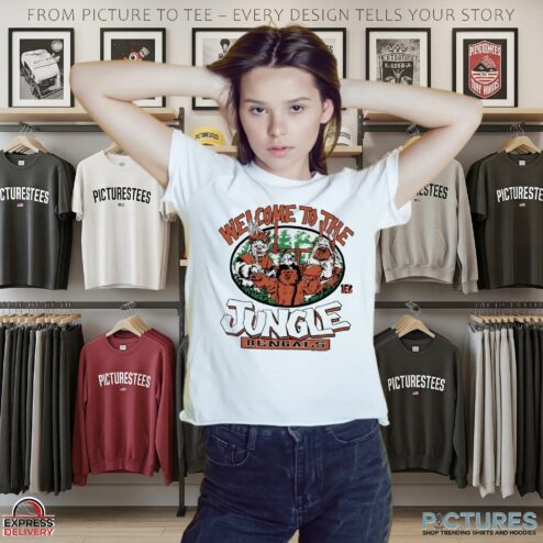 Star Wars Ewoks Welcome To The Jungle Cincinnati Bengals Football T Shirt