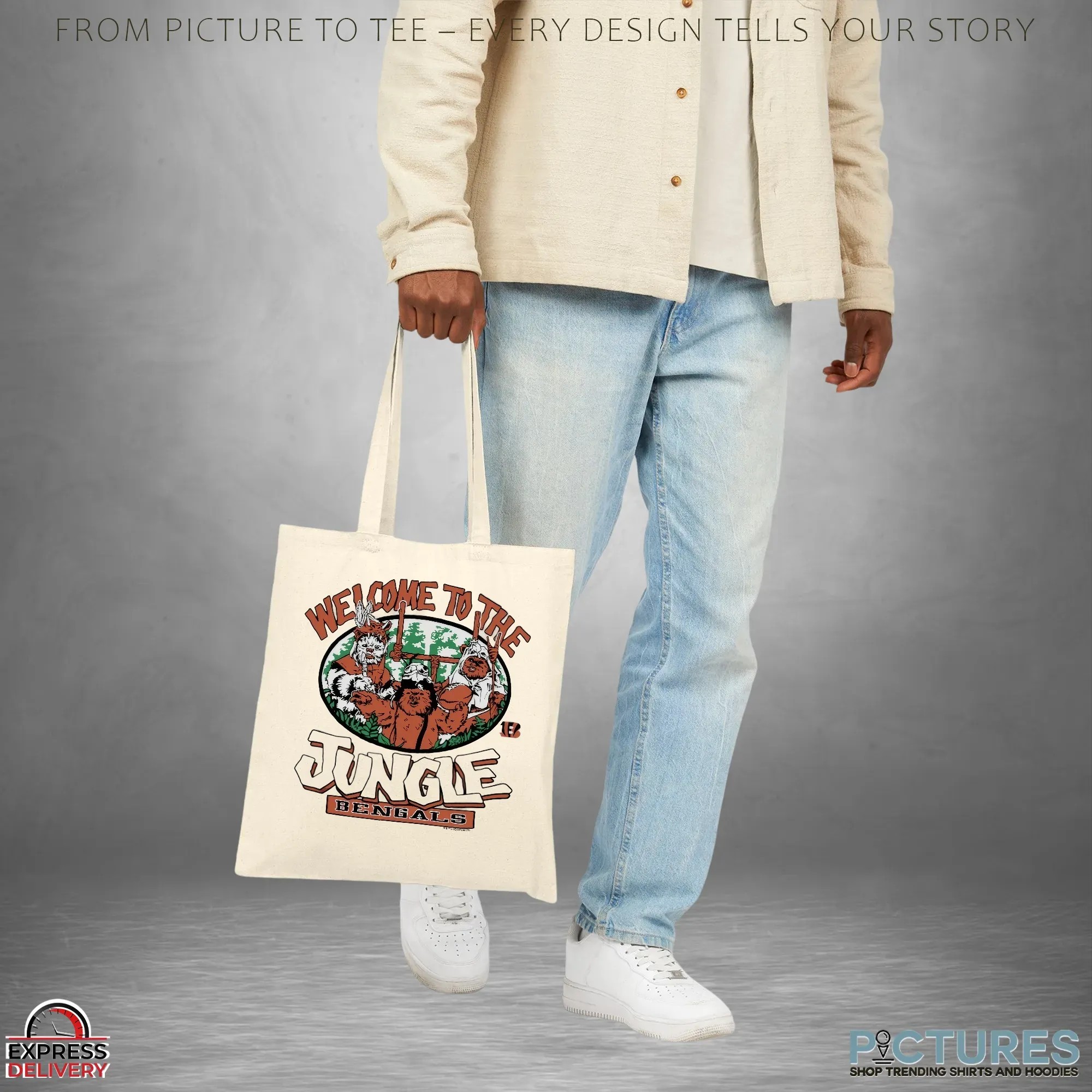 Star Wars Ewoks Welcome To The Jungle Cincinnati Bengals Football T Shirt