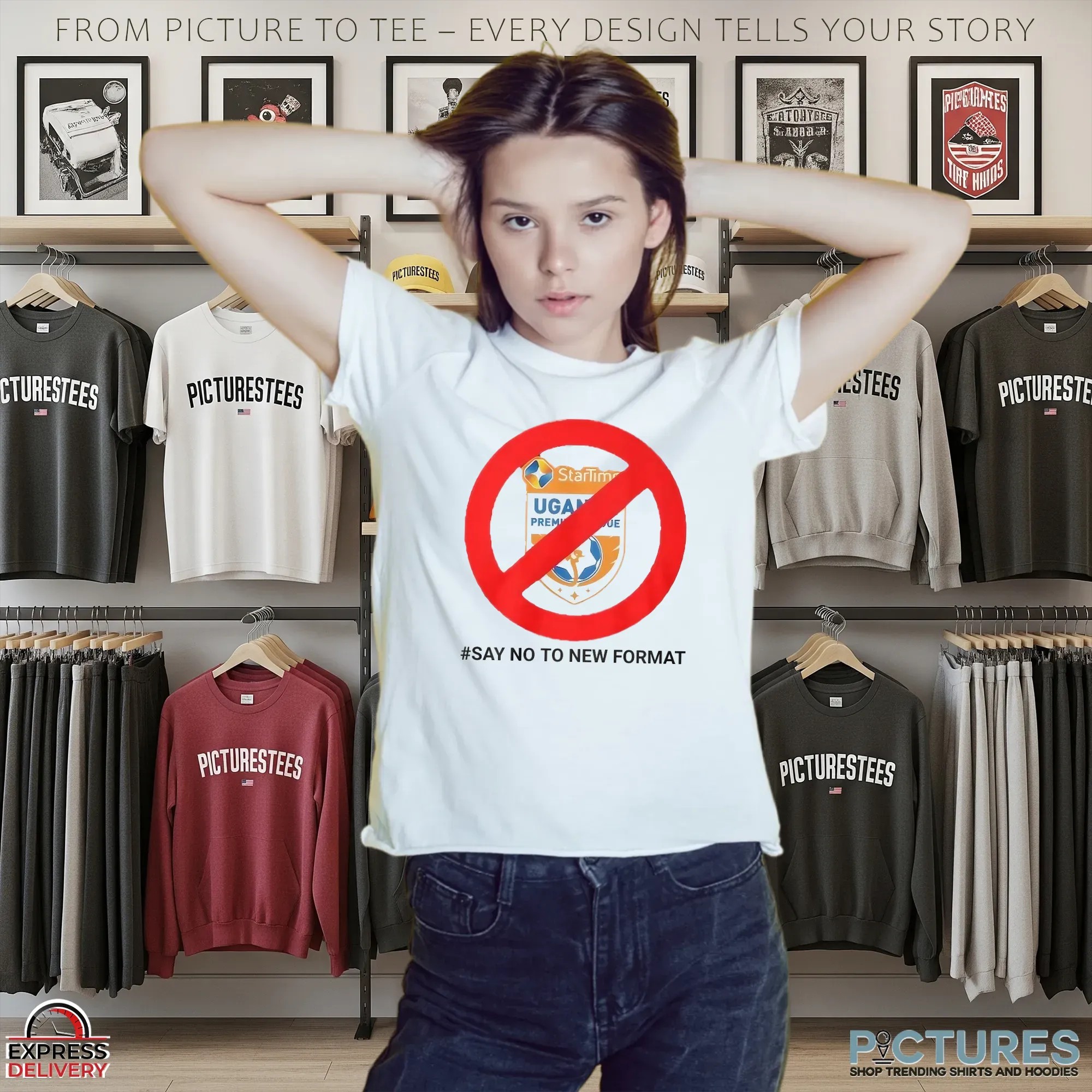 Startimes Uganda Premier League Say No To New Format T Shirt