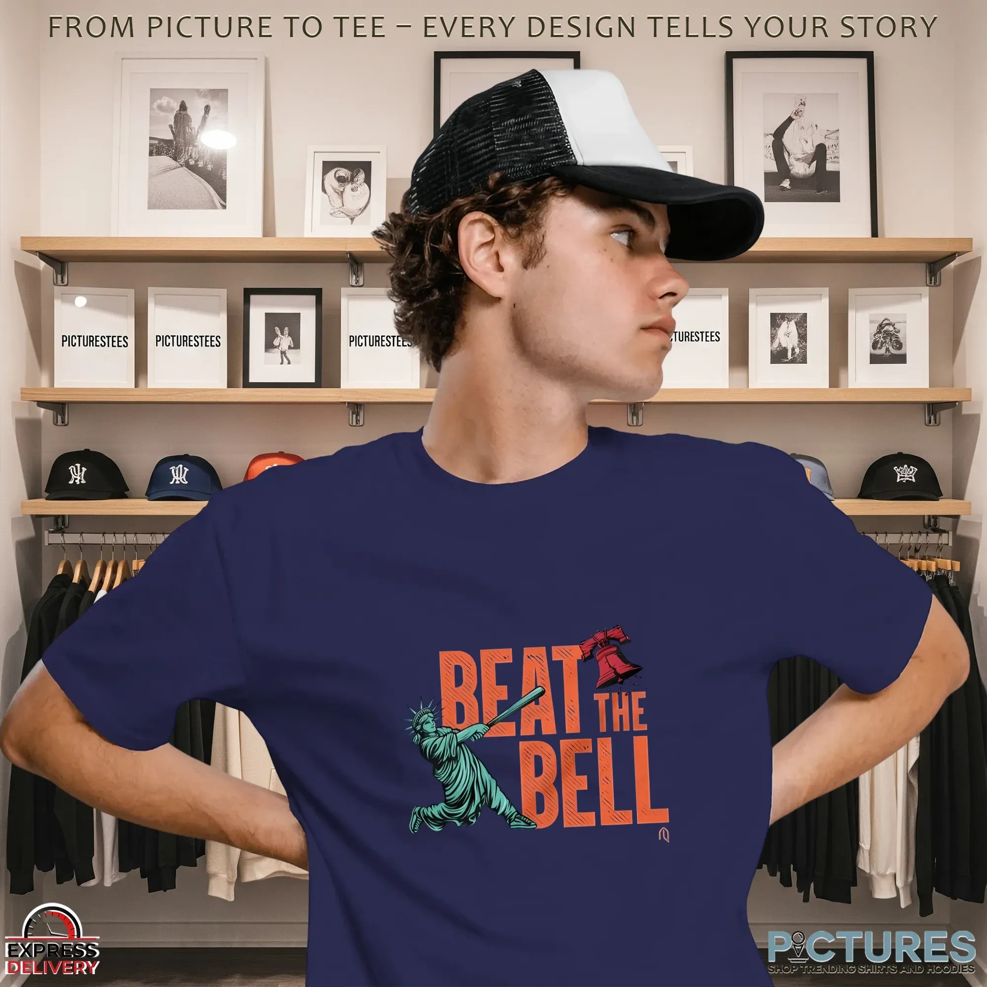Statue Of Liberty Beat The Bell T Shirt