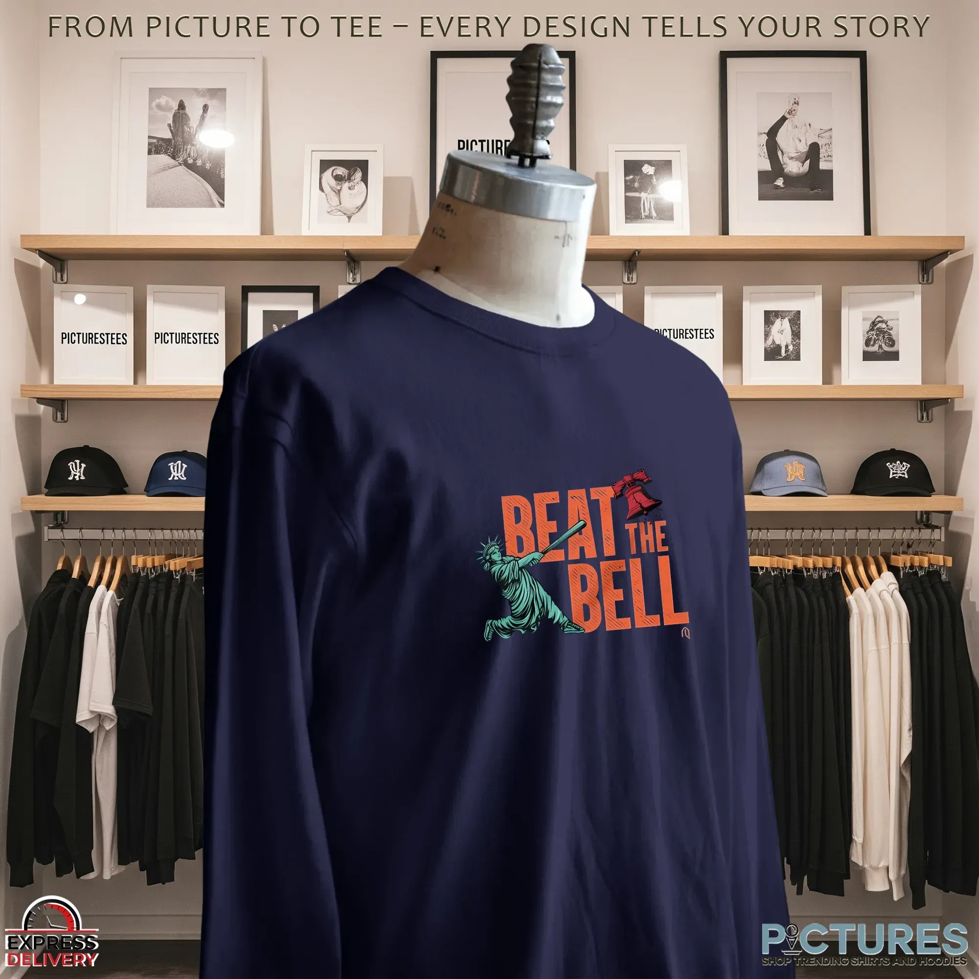 Statue Of Liberty Beat The Bell T Shirt Statue Of Liberty Beat The Bell T Shirt