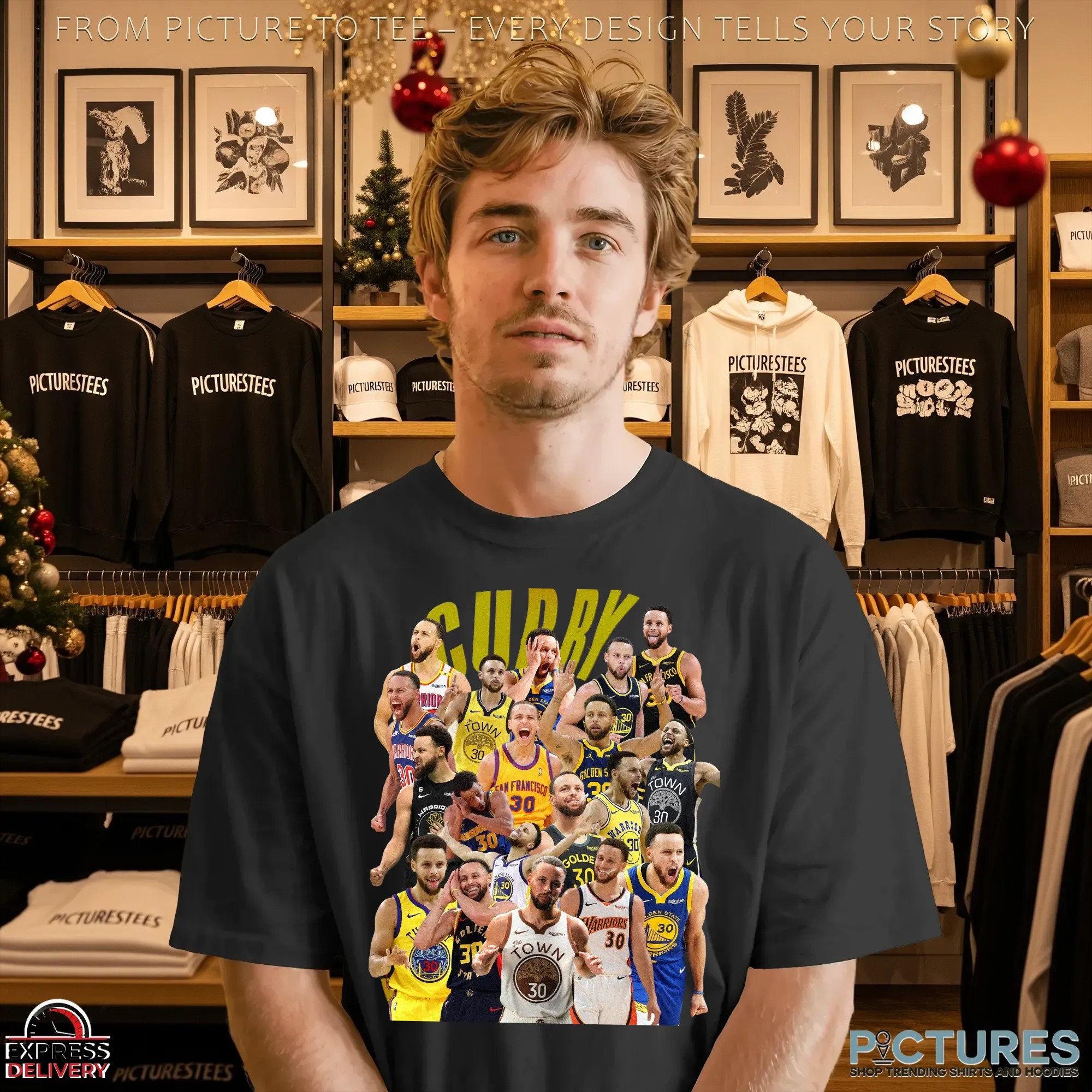 Stephen Curry 17 seasons in Warriors NBA Bootleg T Shirt