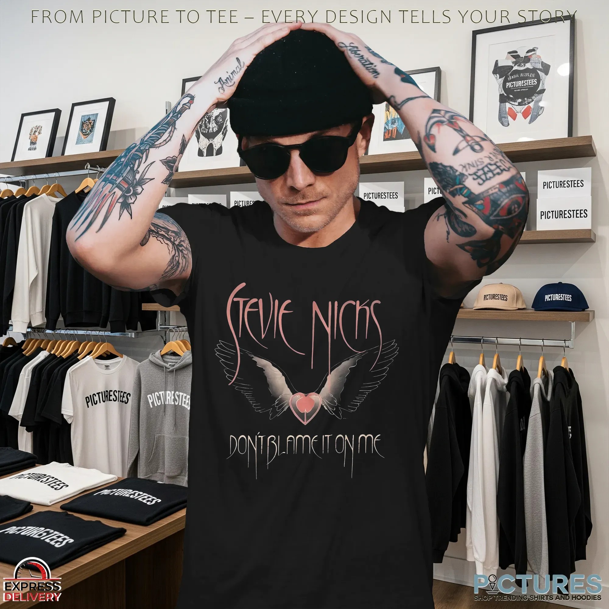 Stevie Nicks' Don't Blame On Me 2025 Tour Concert T Shirt