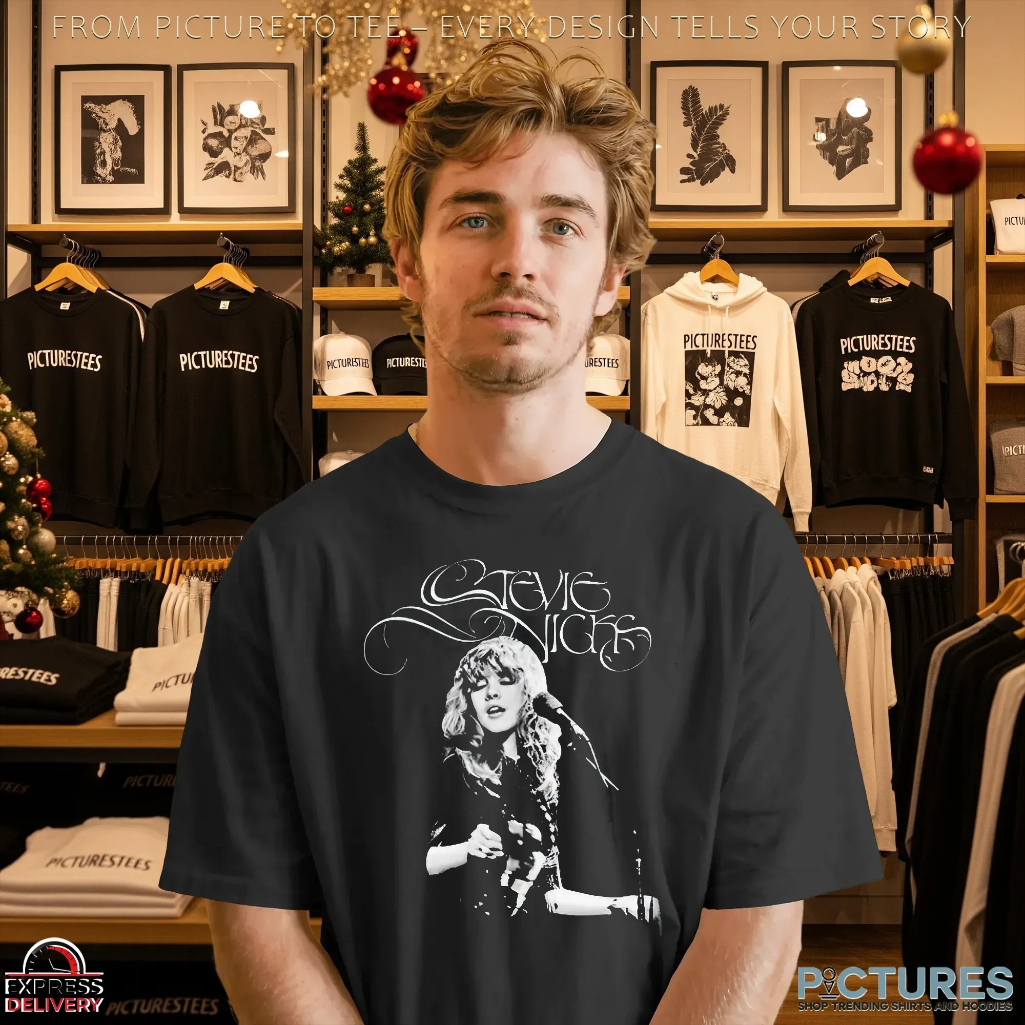 Stevie Nicks Fleetwood Mac Tour Date 2025 Double Sided T Shirt