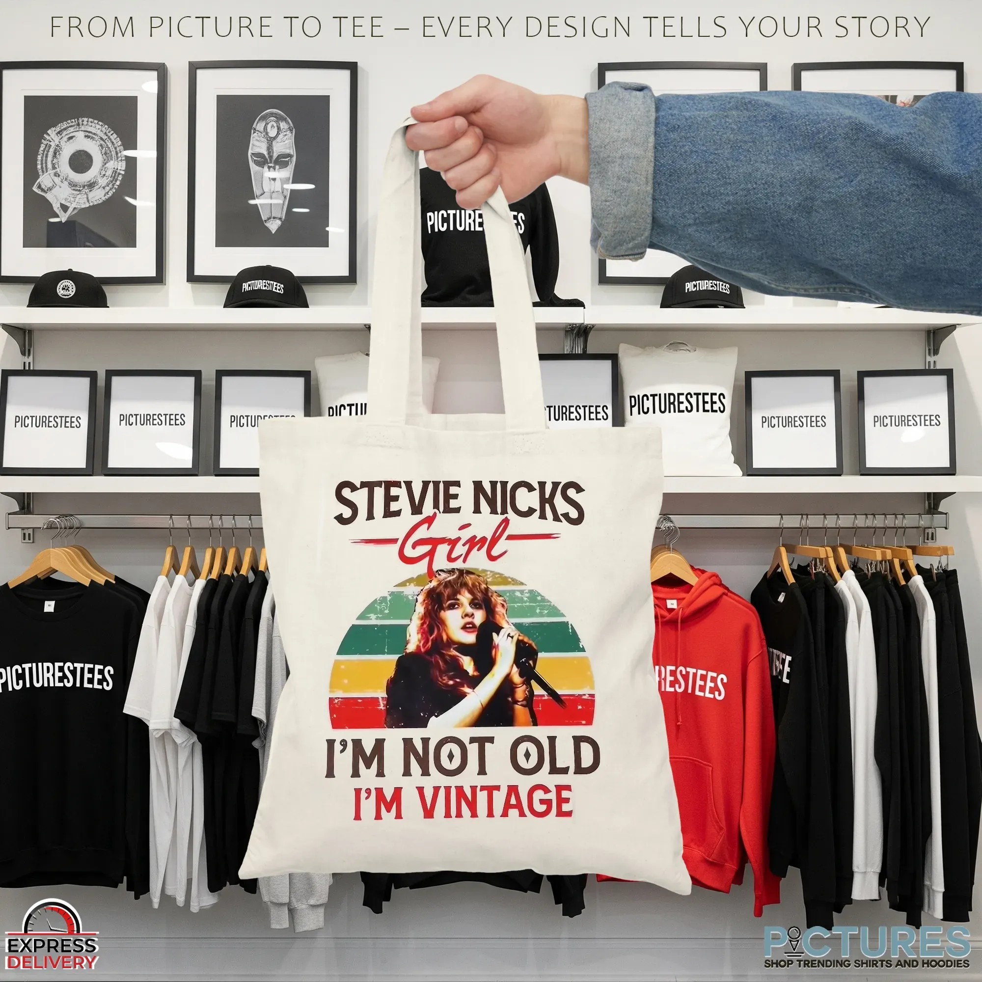 Stevie Nicks Girl I'm Not Old I'm Vintage T Shirt