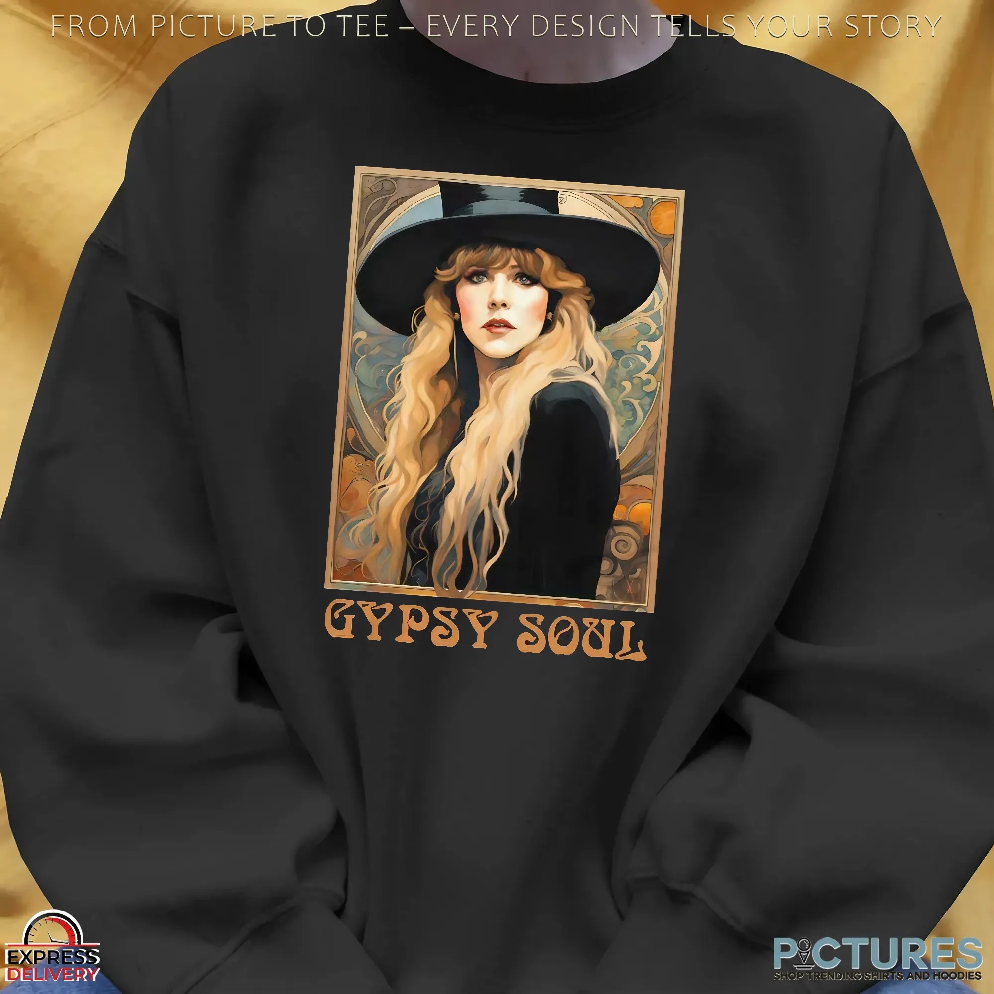 Stevie Nicks Gypsy Soul Vintage Boho Rock 2025 Concert Tour T Shirt
