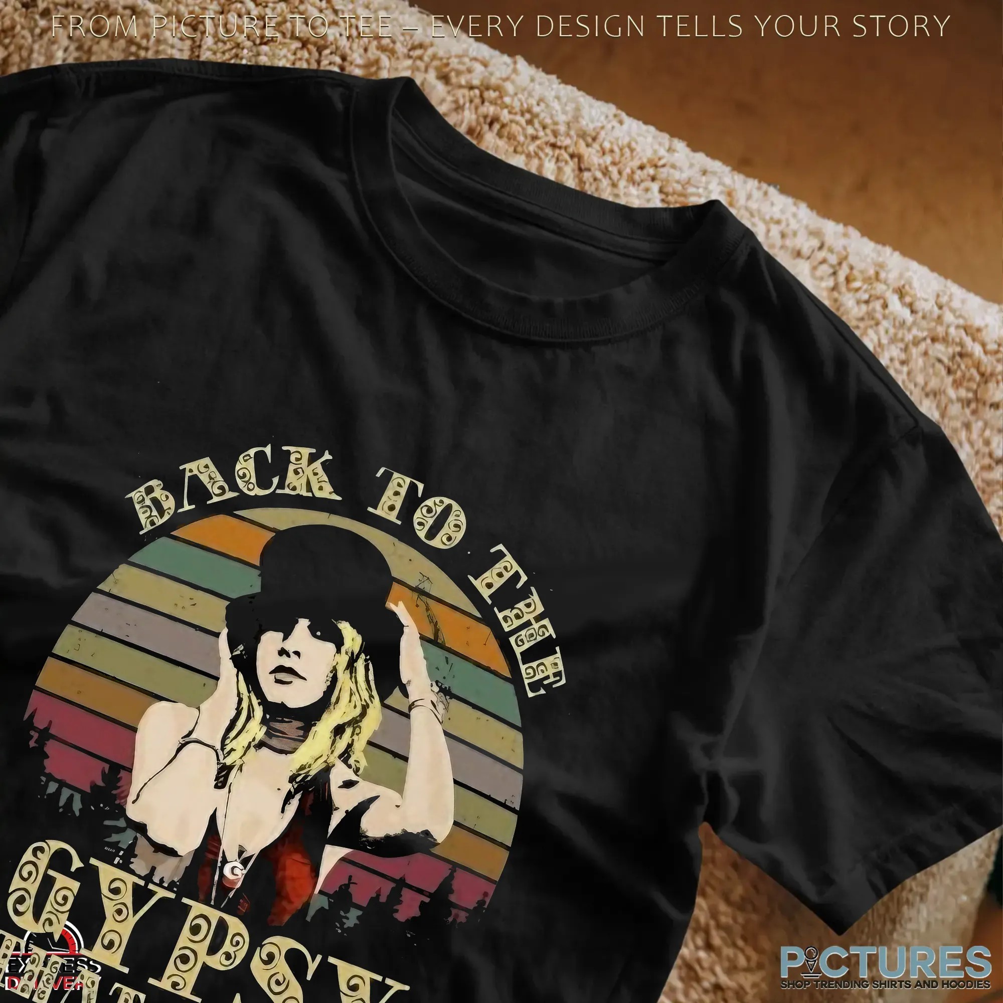 Stevie Nicks Gypsy That I Was Vintage Concert T Shirt