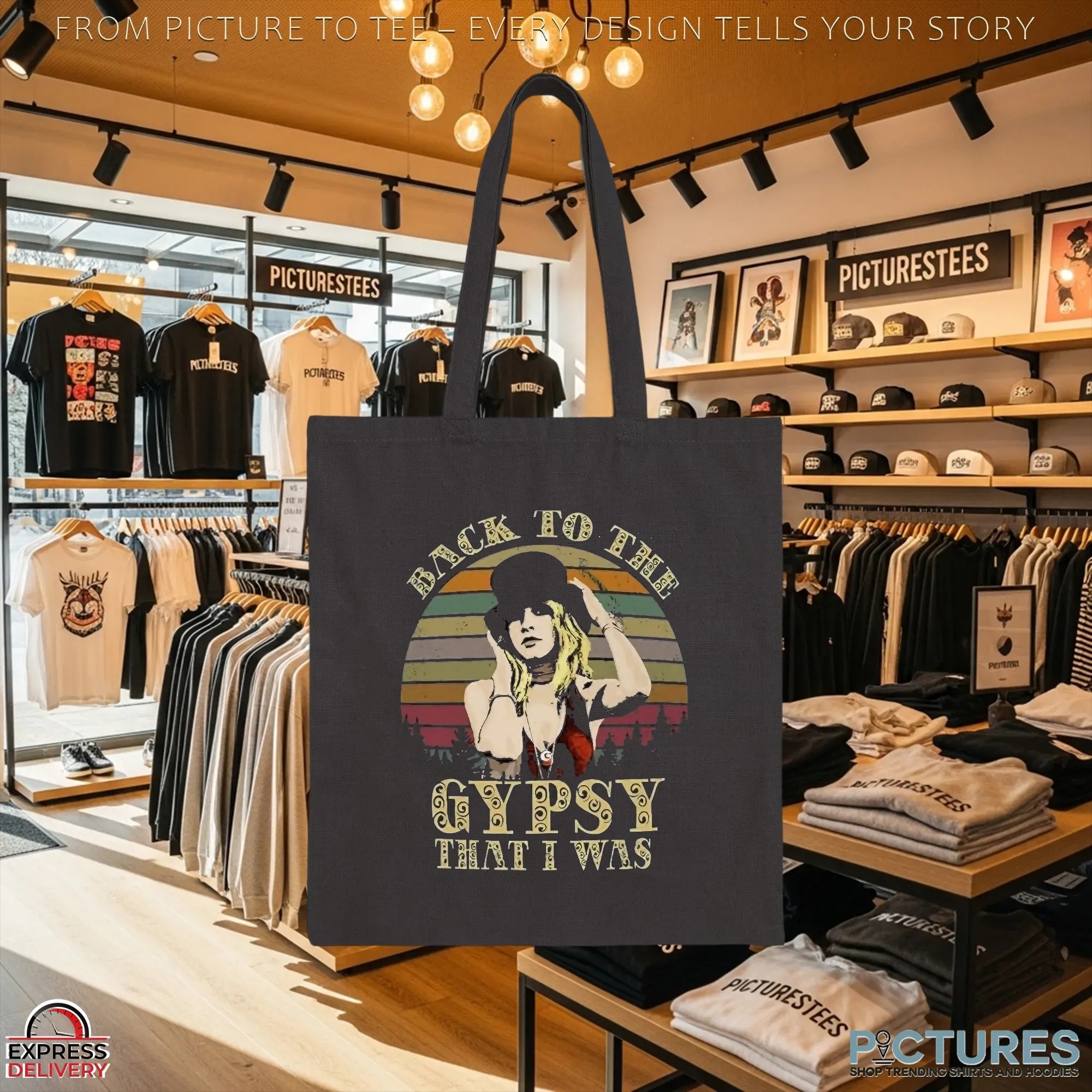 Stevie Nicks Gypsy That I Was Vintage Concert T Shirt