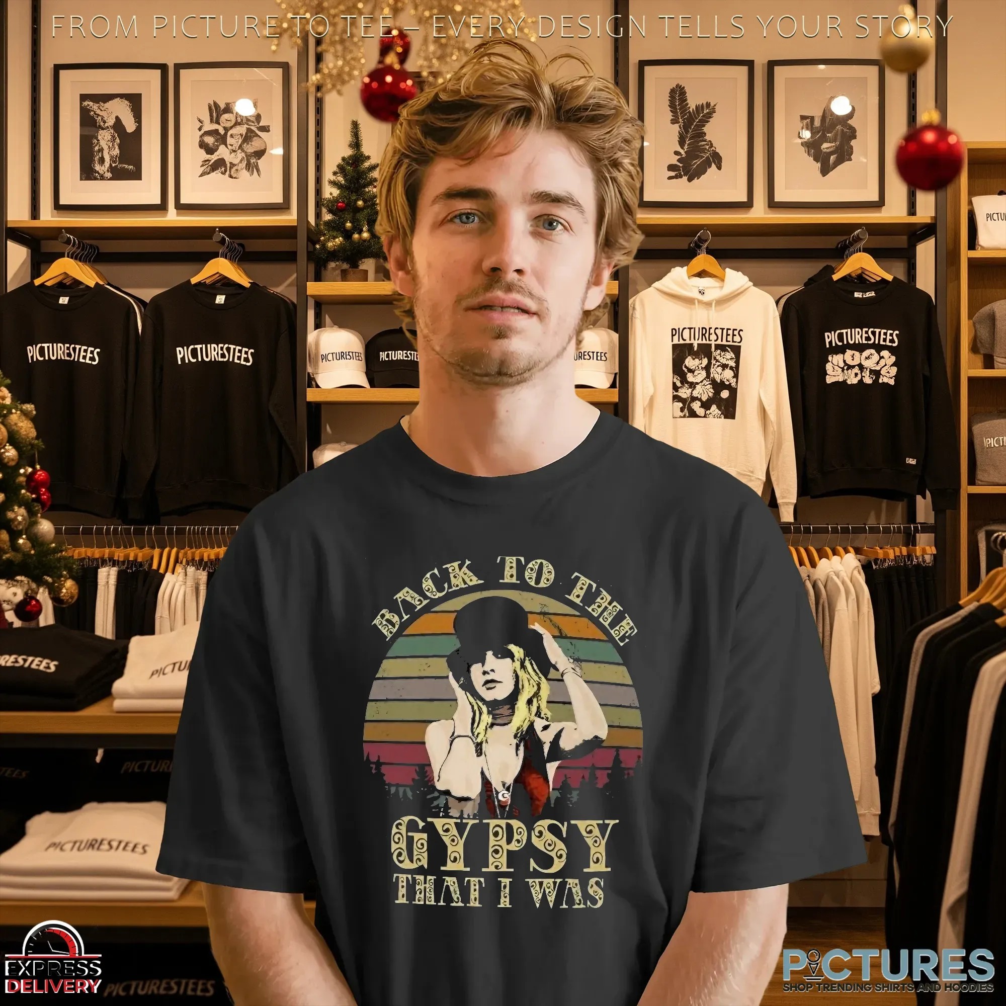 Stevie Nicks Gypsy That I Was Vintage Concert T Shirt