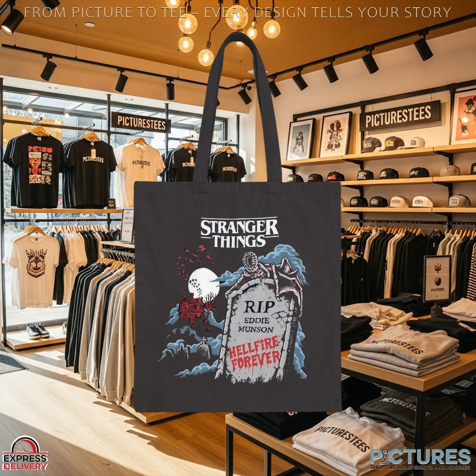Stranger Things 5 Rip Eddie Munson Hellfire Forever T Shirt