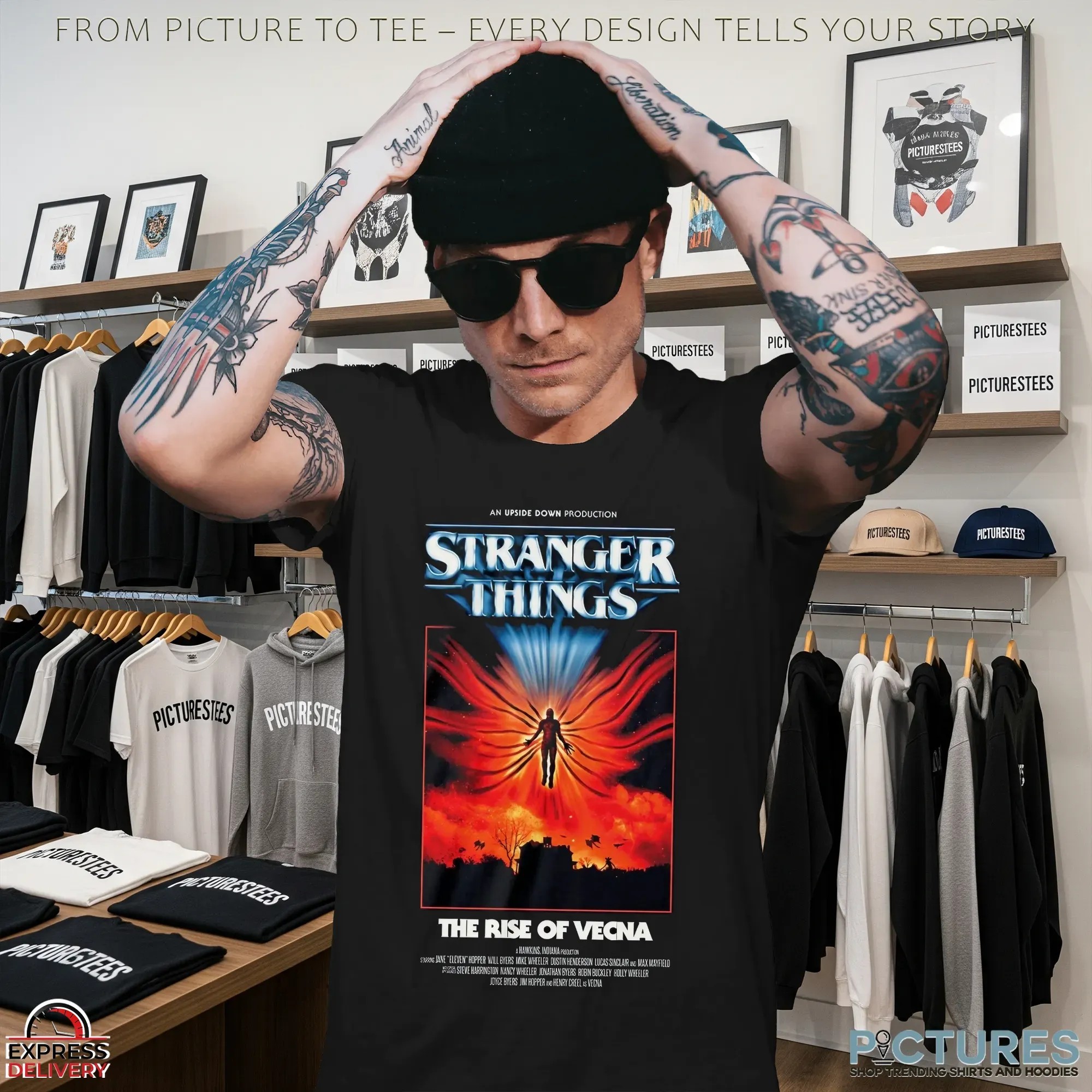Stranger Things Rise Of Vecna Poster T Shirt
